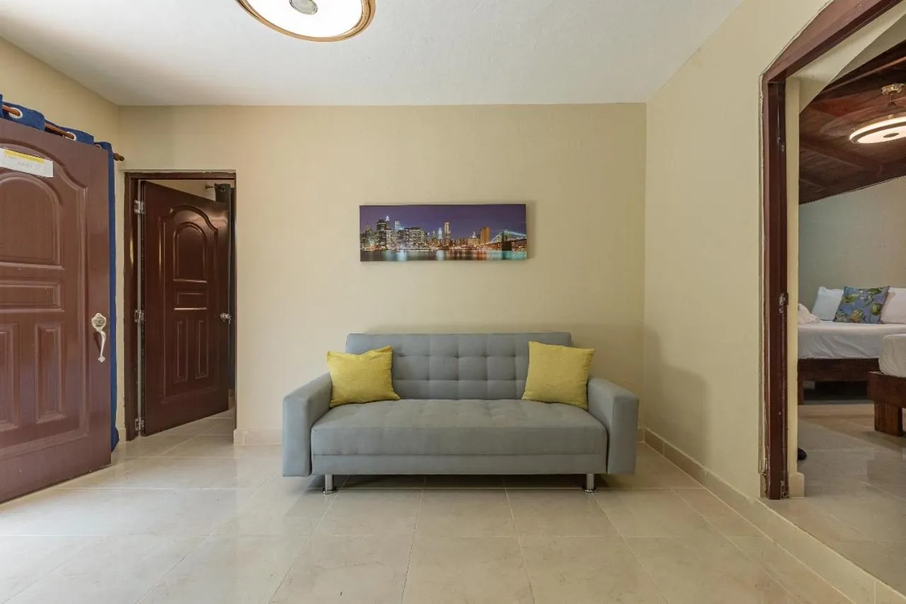 Living room in Hotel Turístico Marian