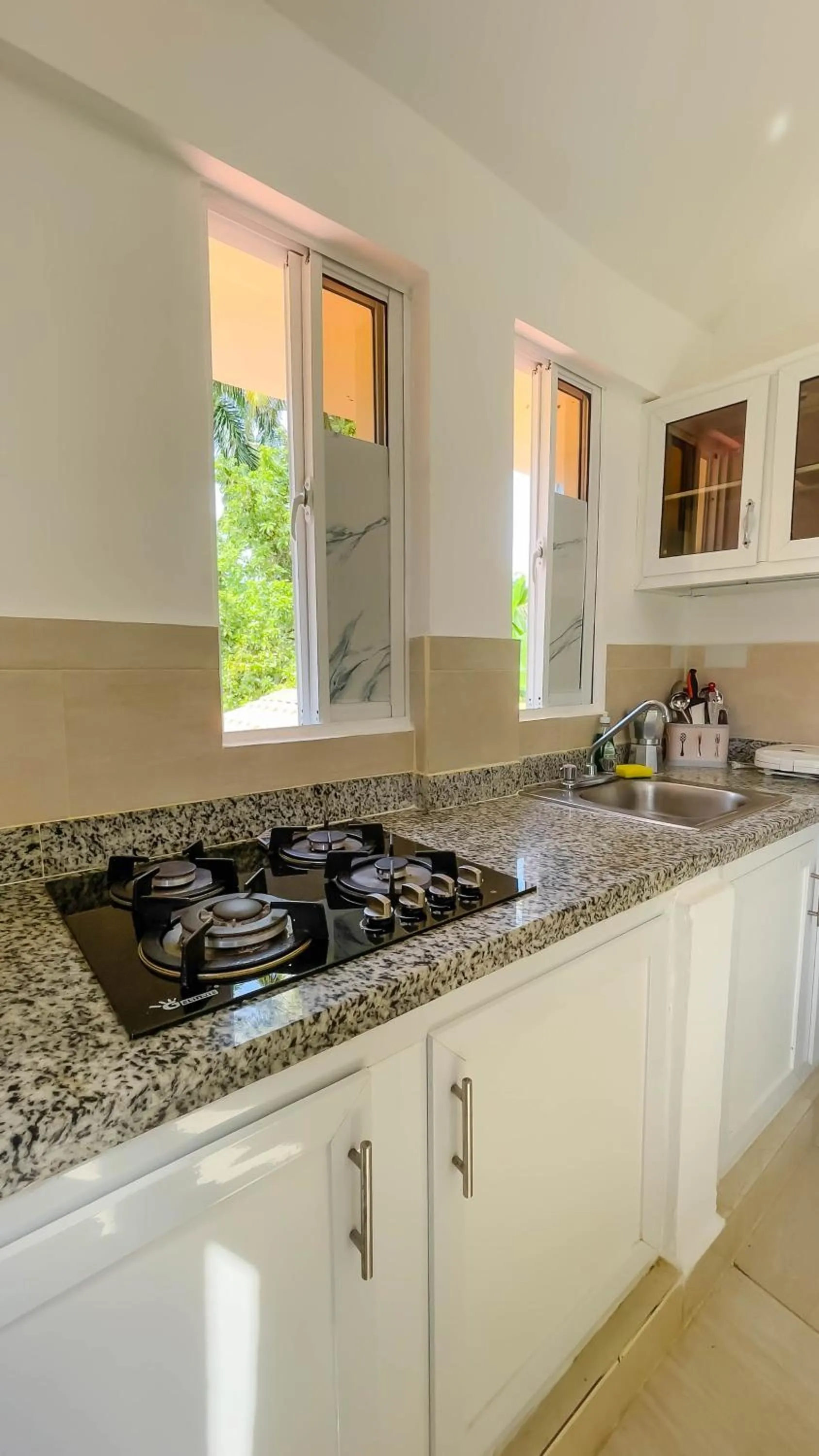 Kitchen or kitchenette in Hotel Turístico Marian