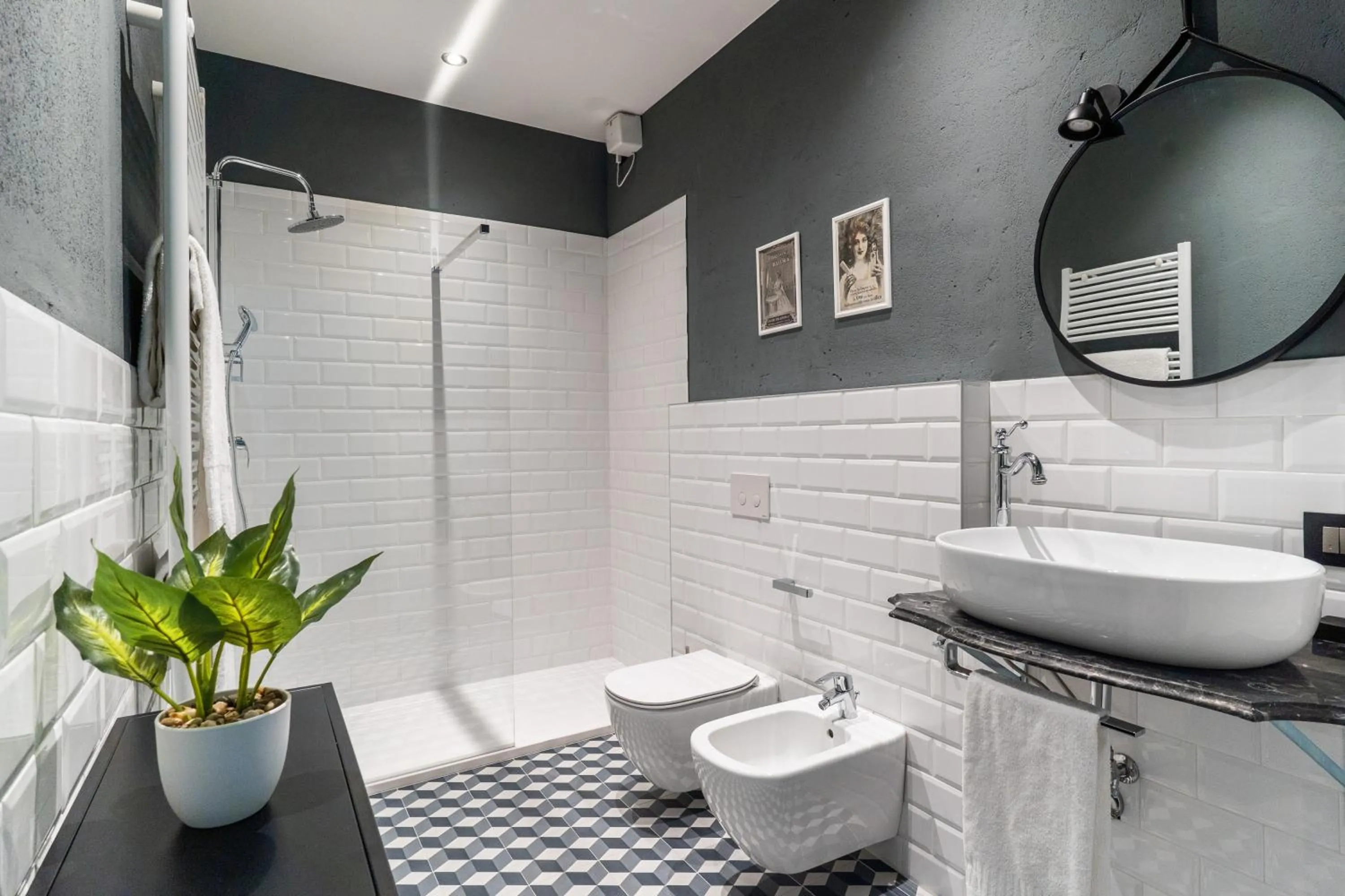 Bathroom in Casa Babbuino