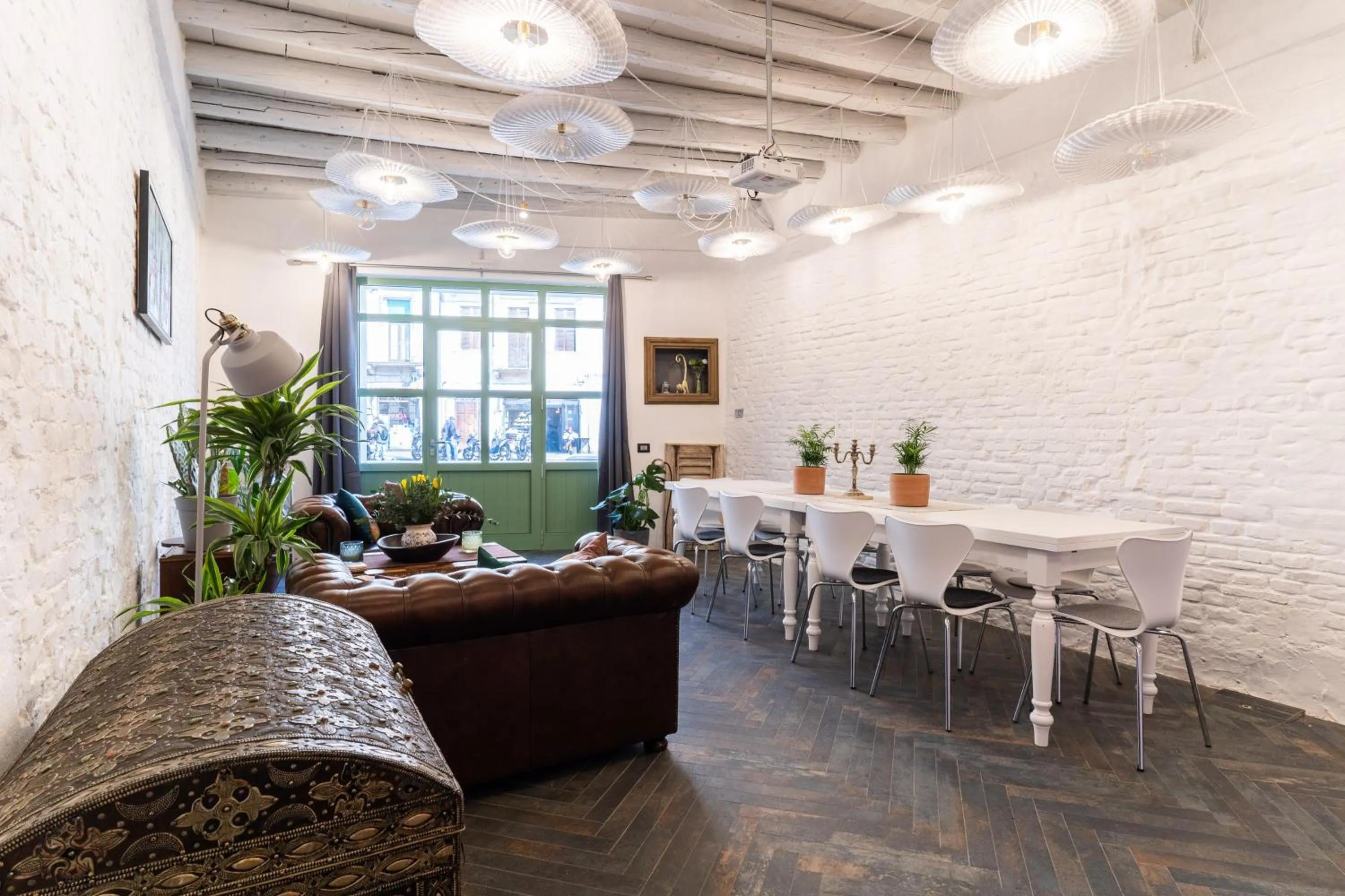 Communal lounge/ TV room in Casa Babbuino