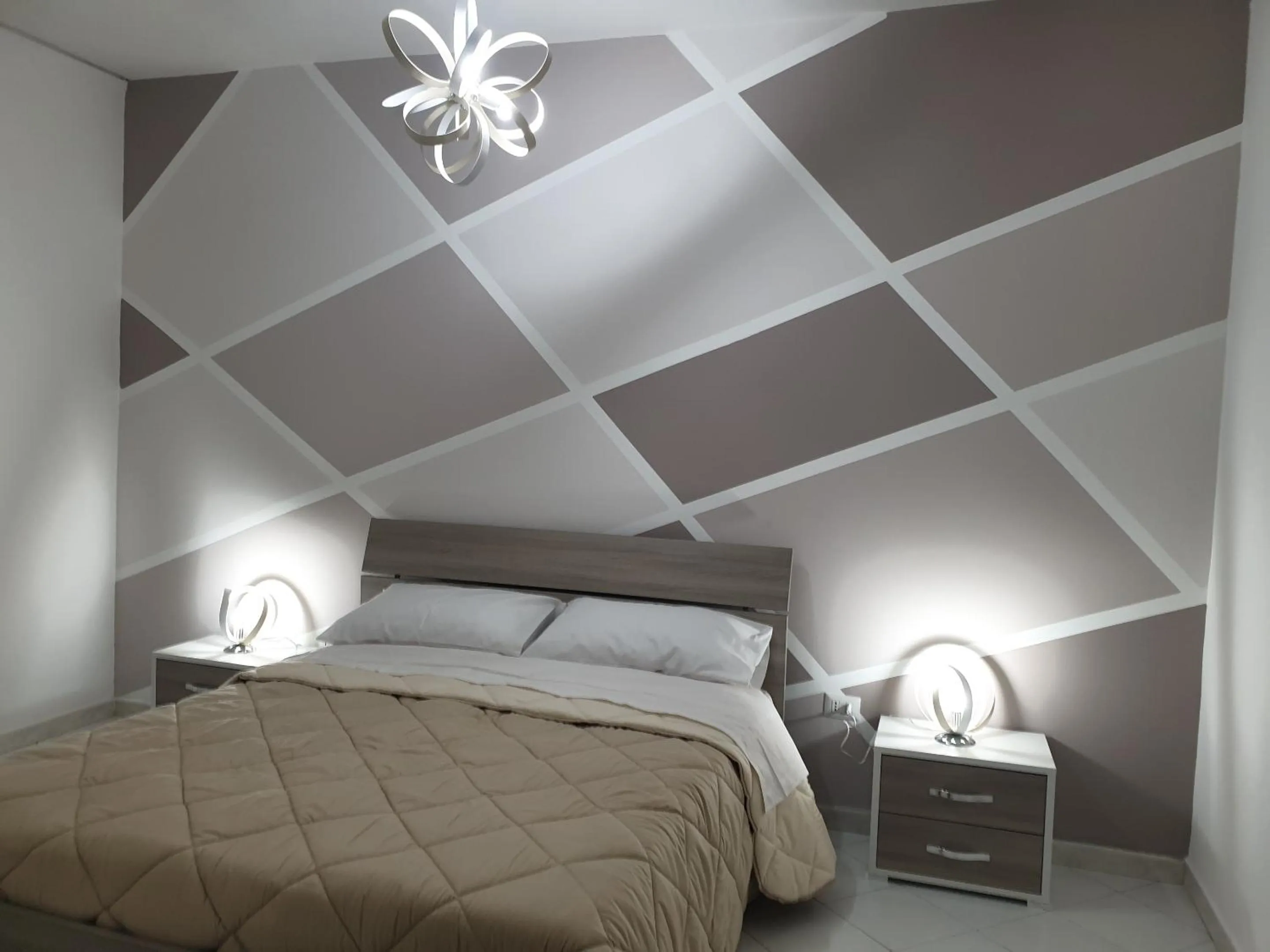 Bedroom, Bed in B&B Pompeii Luxury