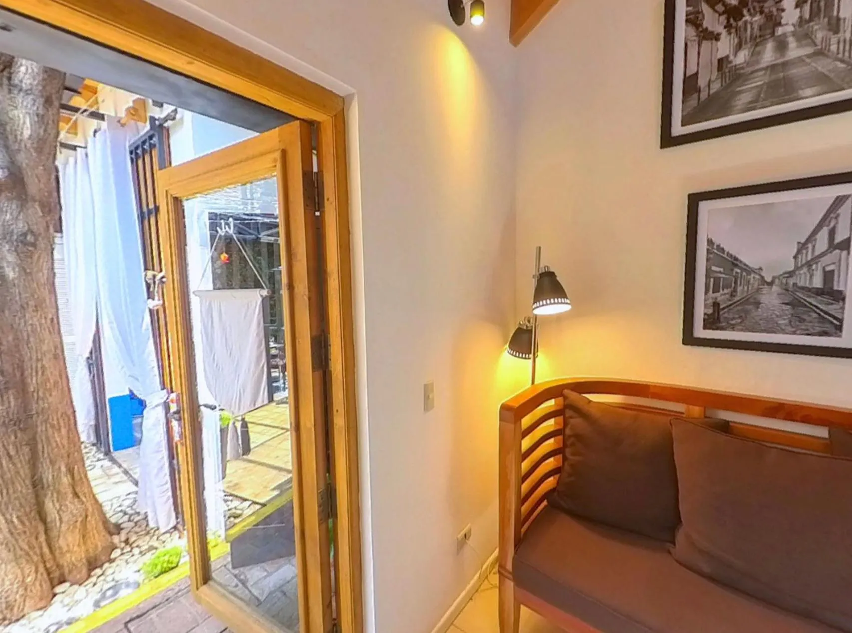 Lobby or reception in Hacienda Valentino