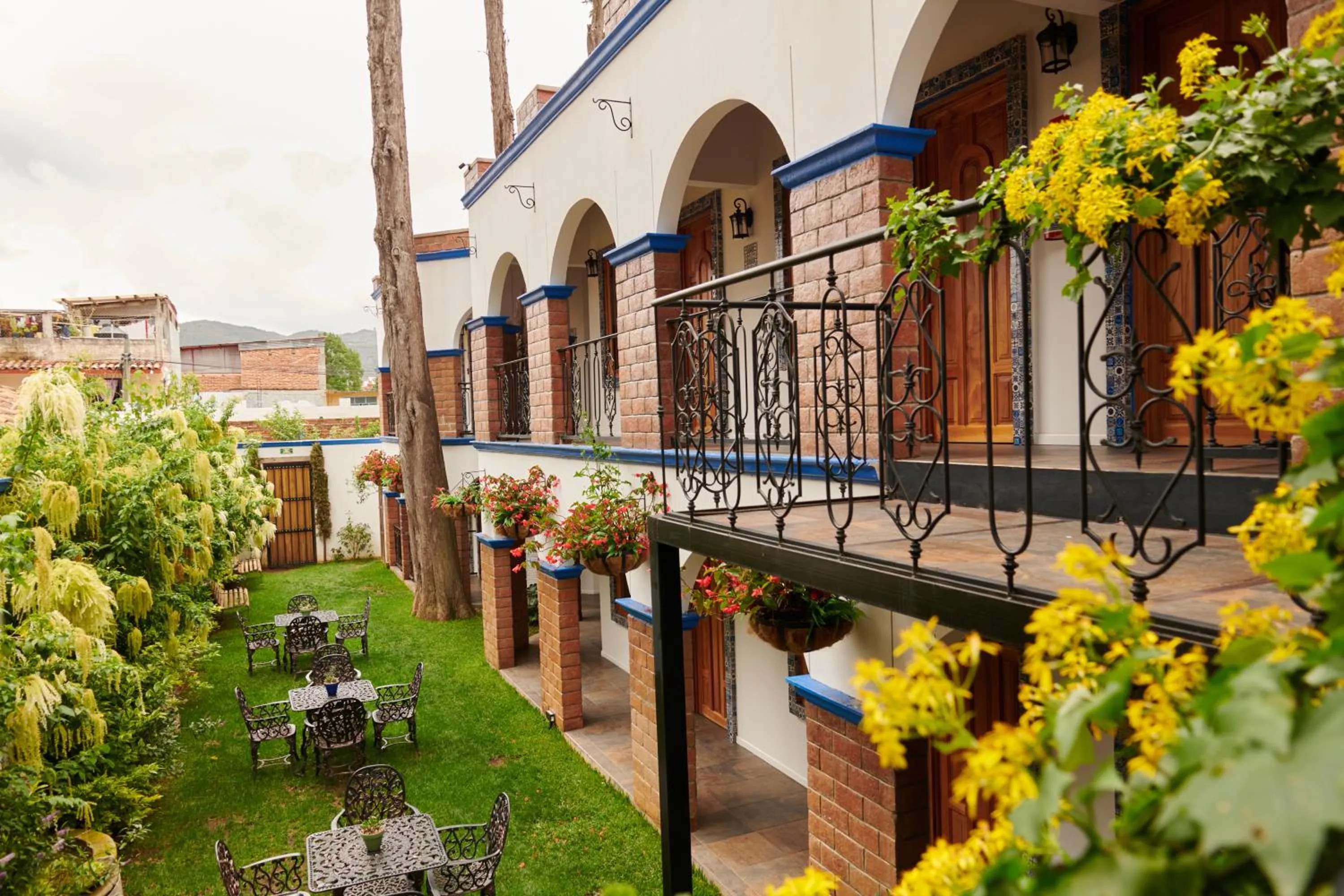 Garden in Hacienda Valentino