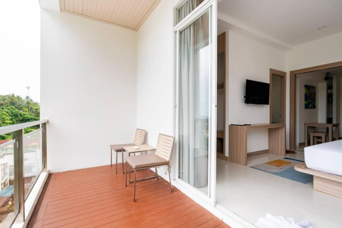 Balcony/Terrace in Lae Lay Suites - Karon Beach