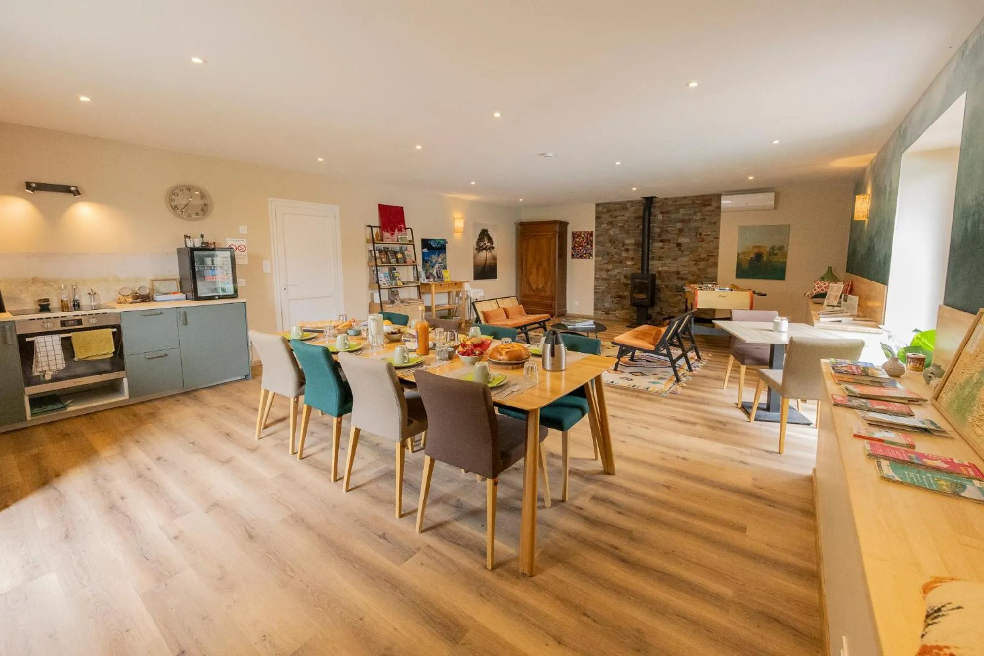 Kitchen or kitchenette in La Ferme des Denis