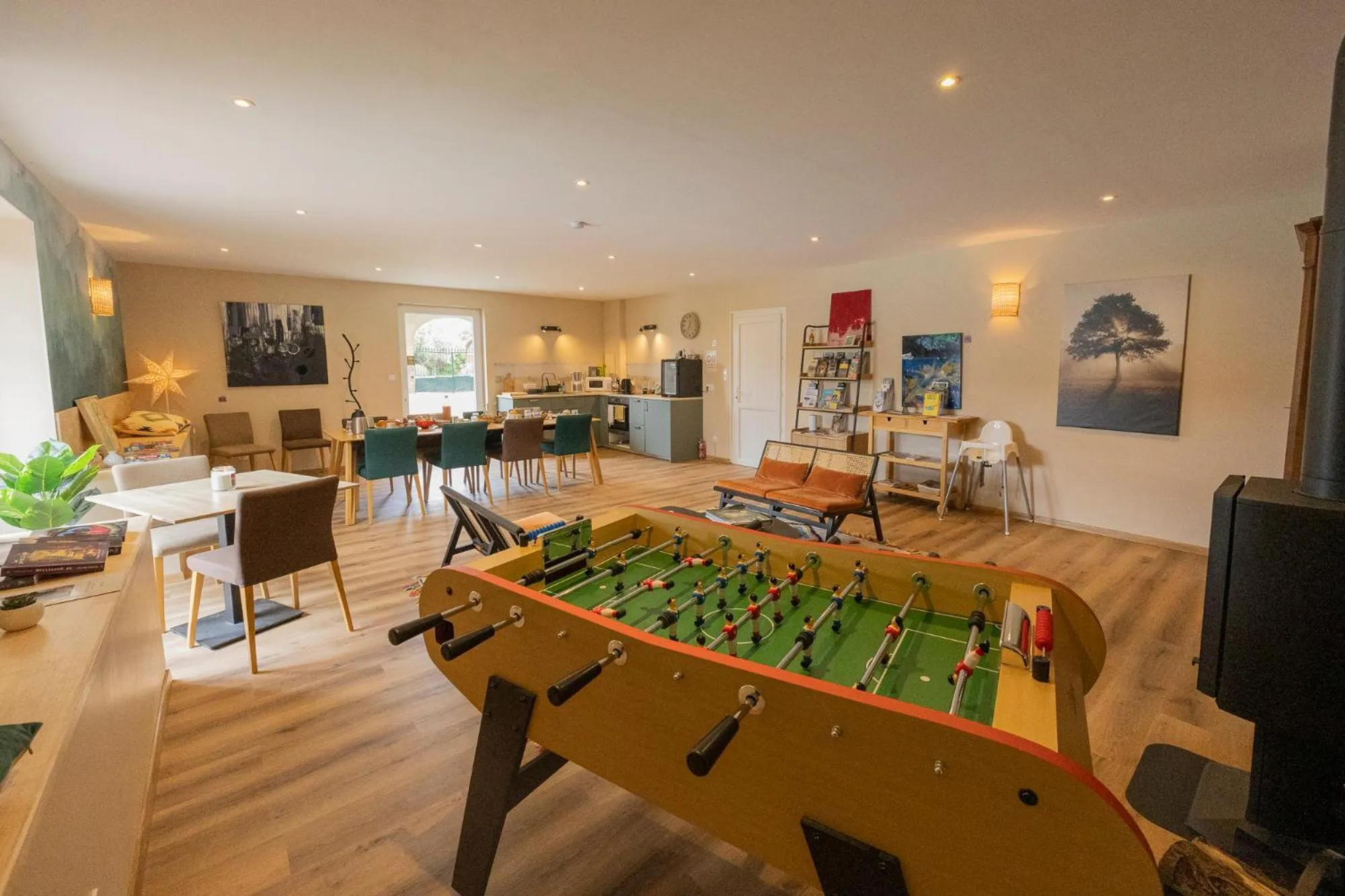 Kitchen or kitchenette in La Ferme des Denis