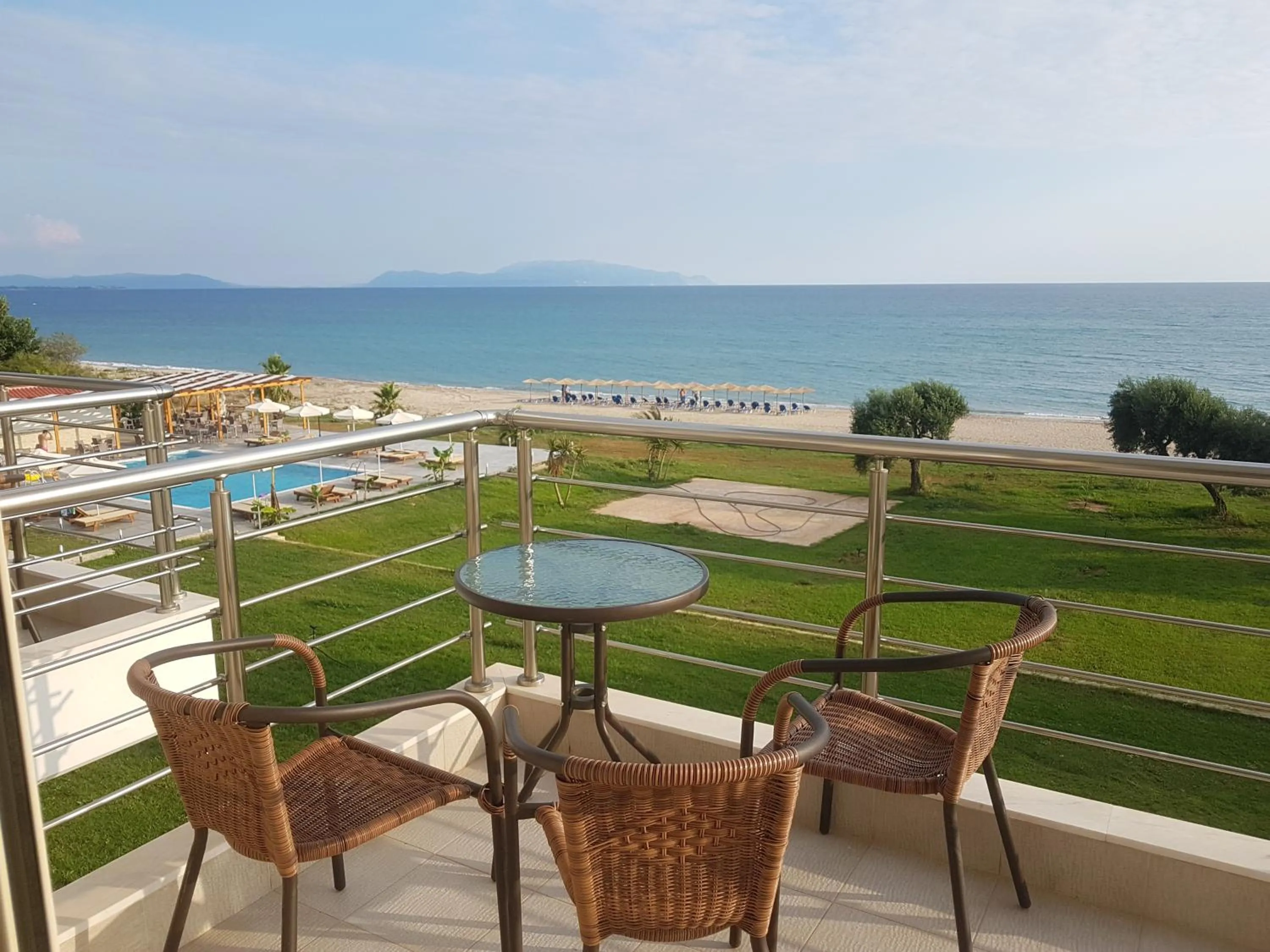 Balcony/Terrace in Ocean Hotel Resort