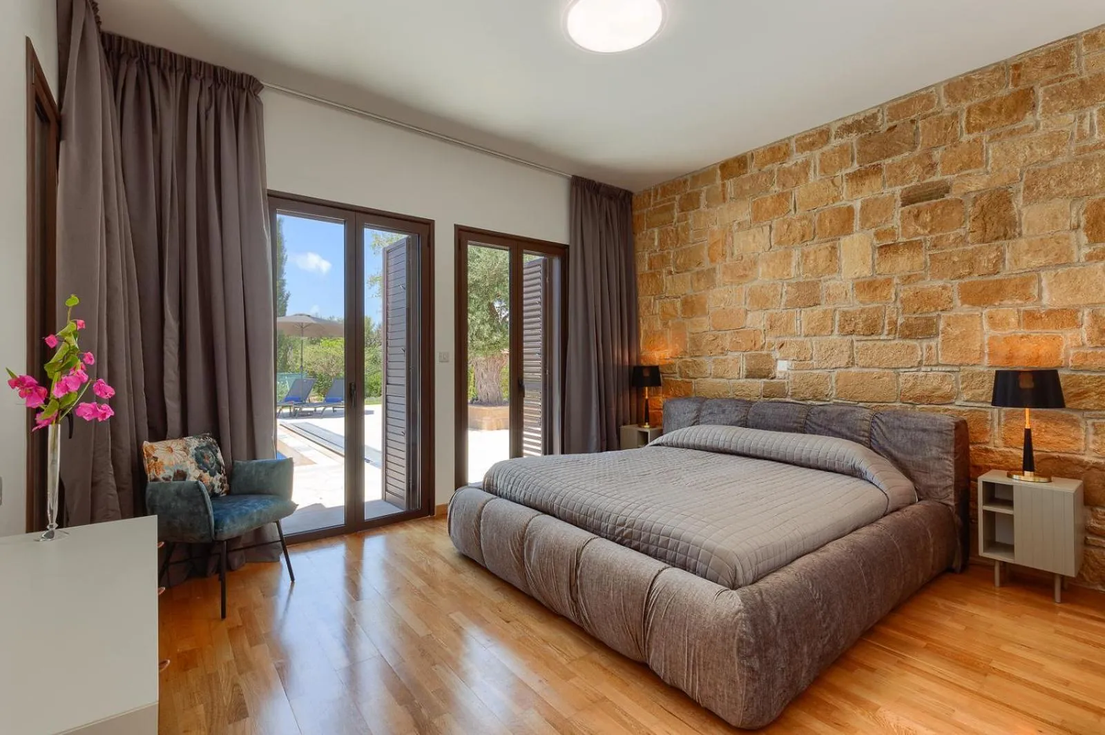 Bedroom, Bed in Aphrodite Hills Rentals - Superior Villas