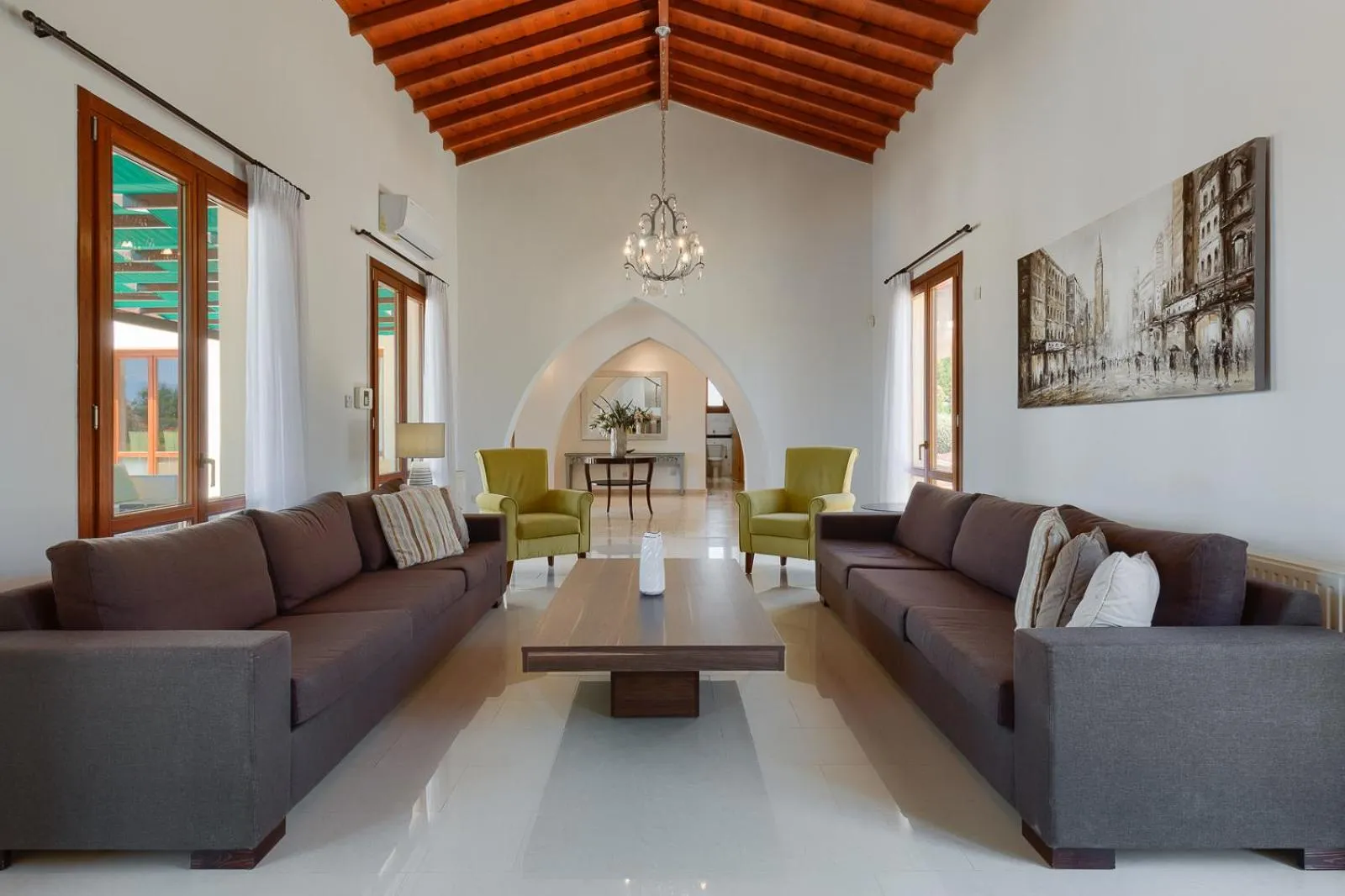 Seating area in Aphrodite Hills Rentals - Superior Villas