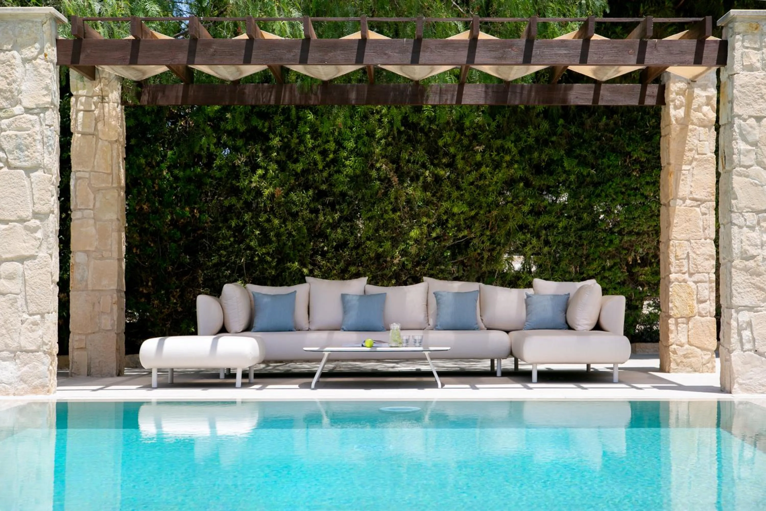 Seating area in Aphrodite Hills Rentals - Superior Villas