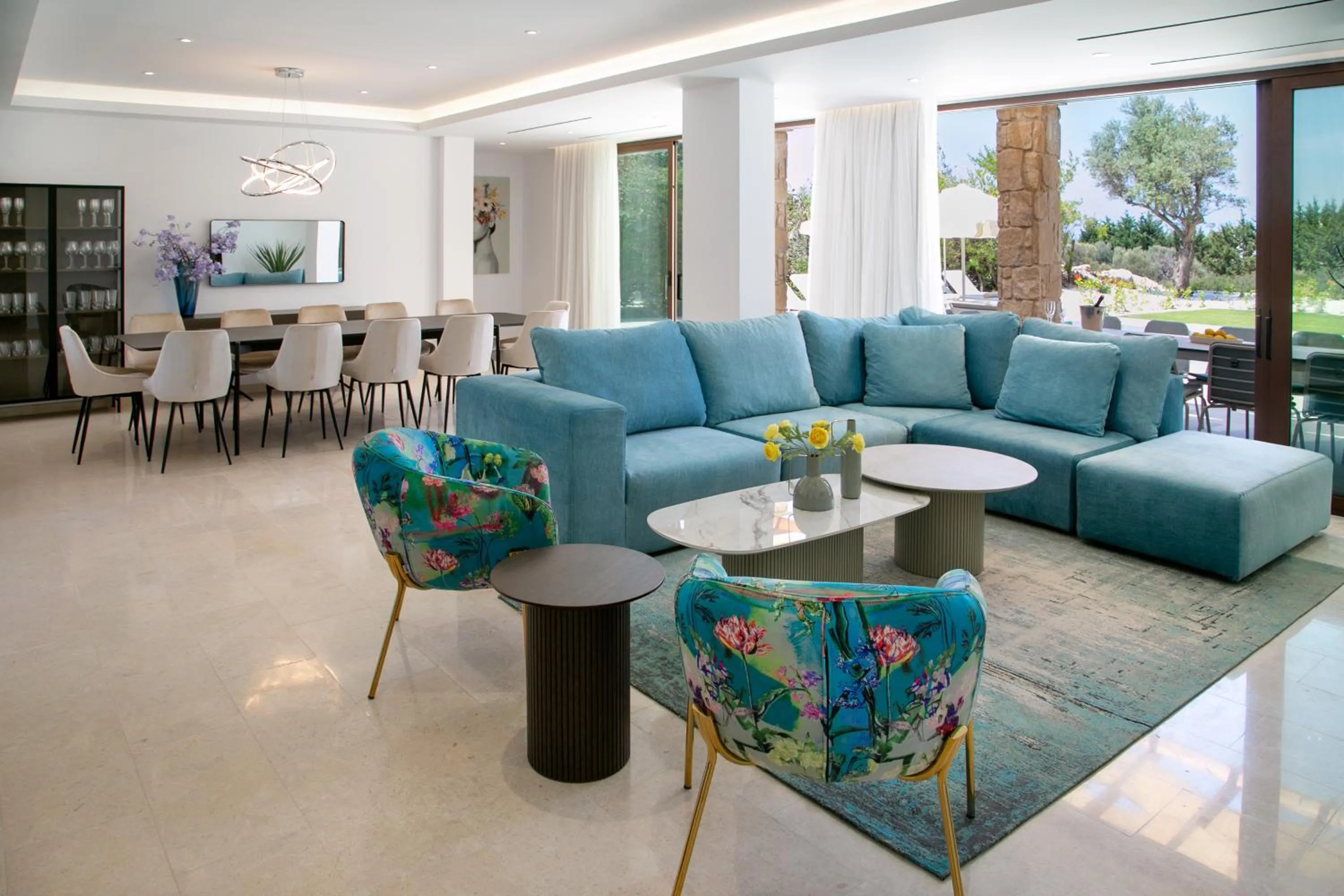 Living room in Aphrodite Hills Rentals - Superior Villas