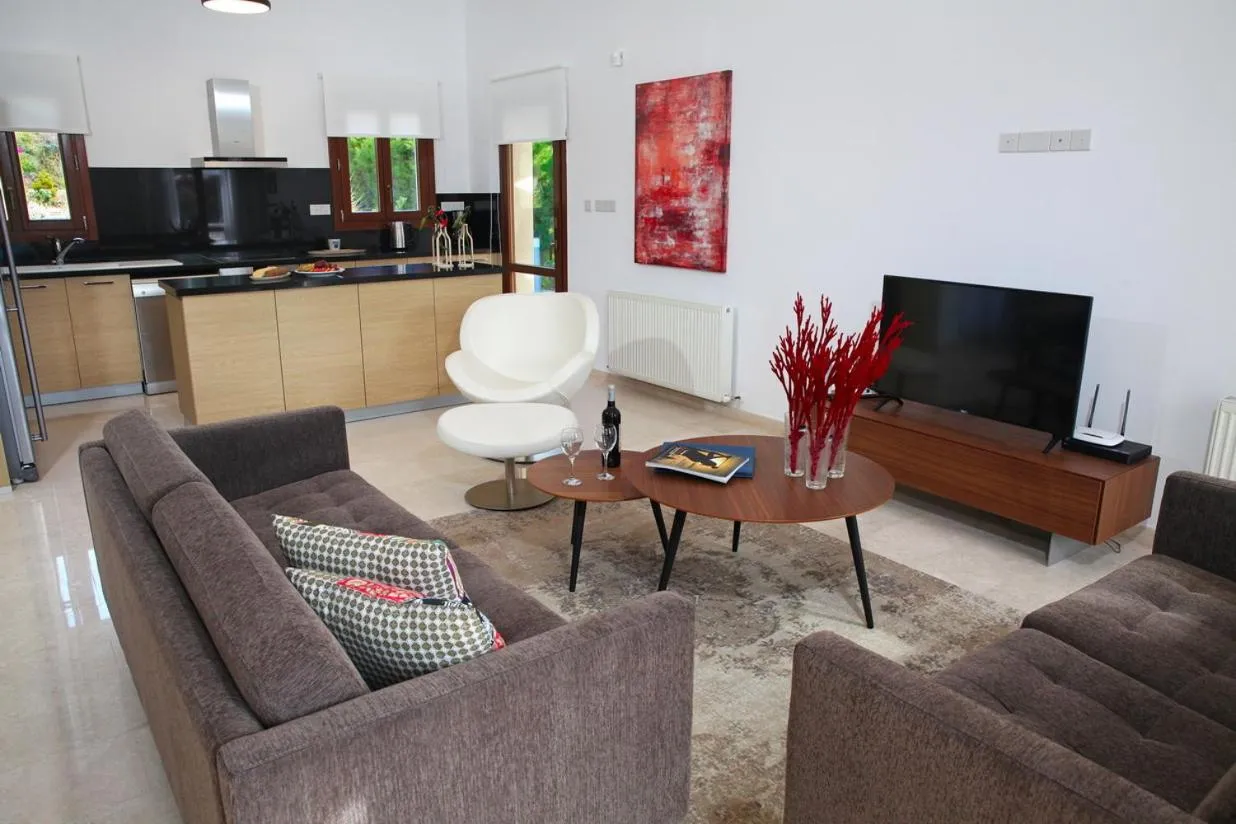 Kitchen or kitchenette in Aphrodite Hills Rentals - Superior Villas