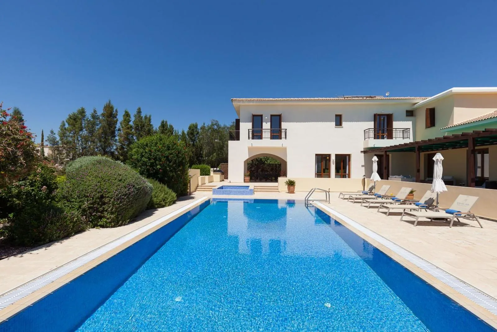 Pool view in Aphrodite Hills Rentals - Superior Villas