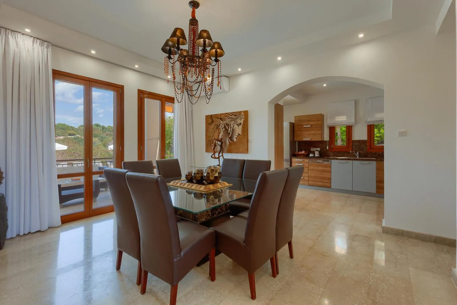 Dining area in Aphrodite Hills Rentals - Superior Villas