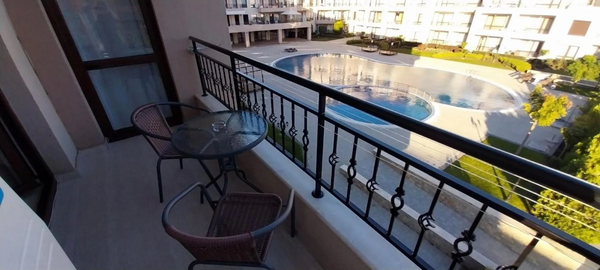 Patio in Sea Dreams Apartment