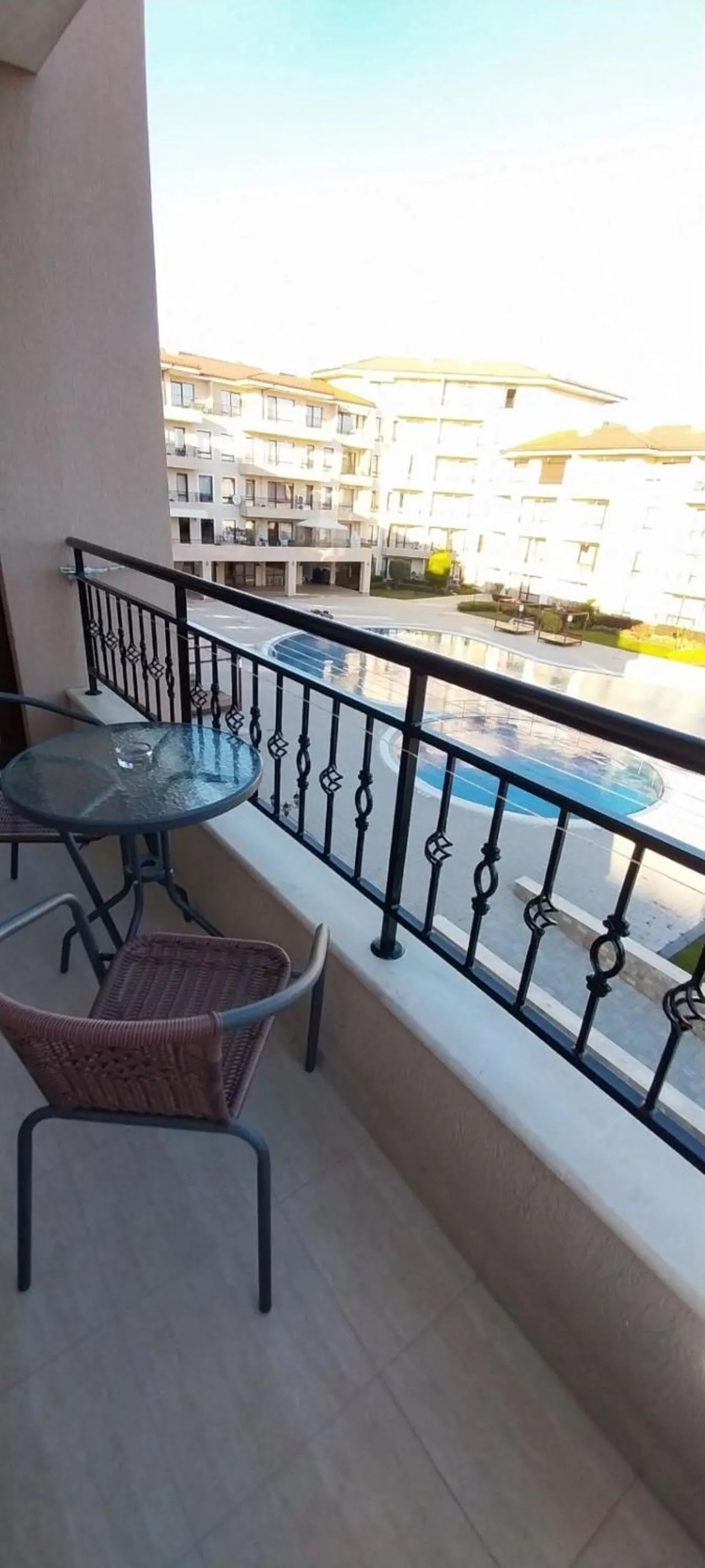 Patio in Sea Dreams Apartment