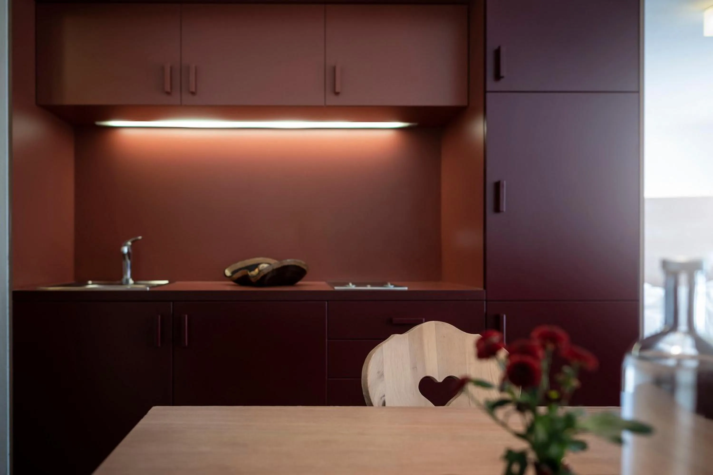 Kitchen or kitchenette in Residence Königswarte Strata Sexten