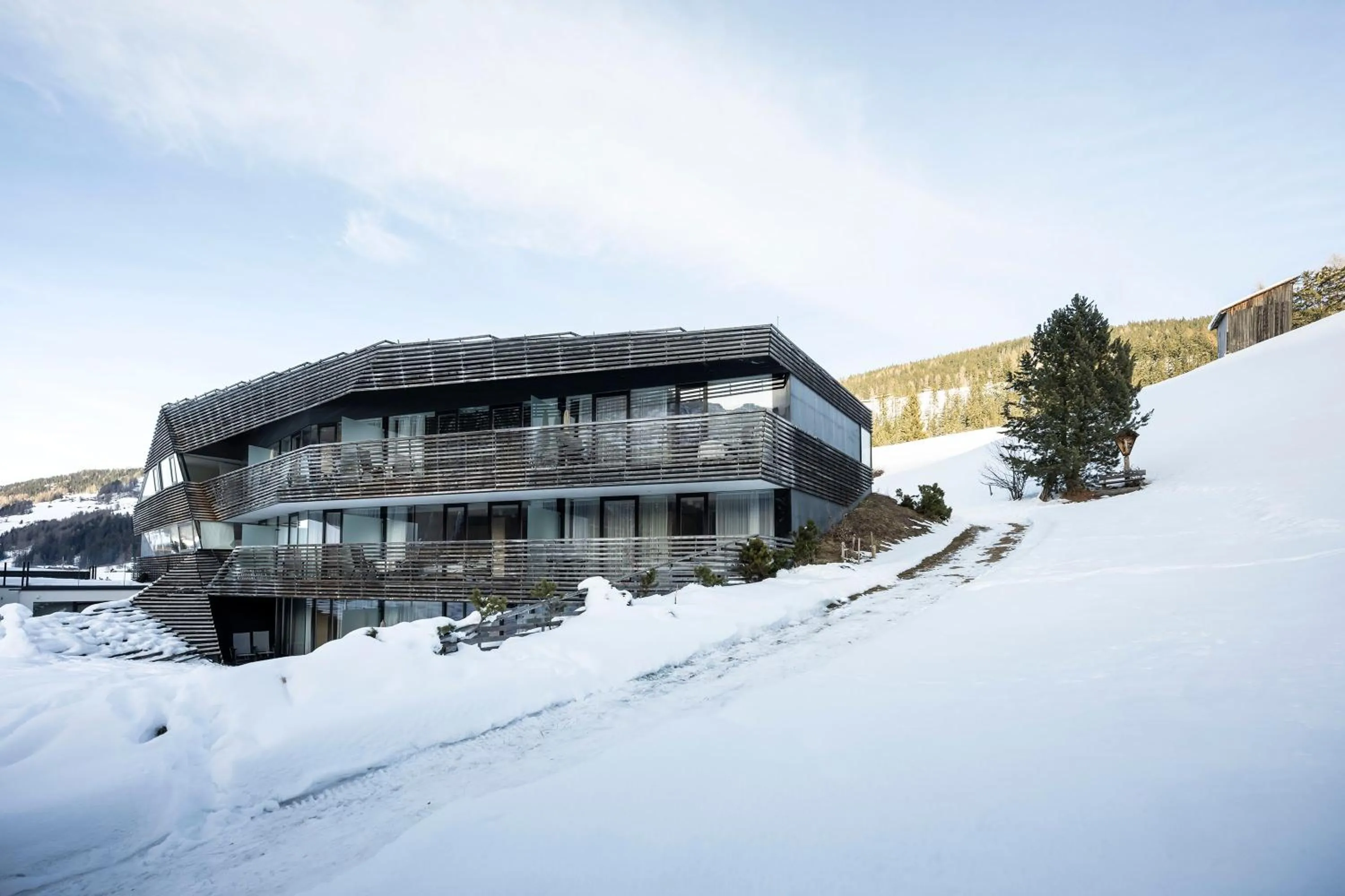 Property building in Residence Königswarte Strata Sexten