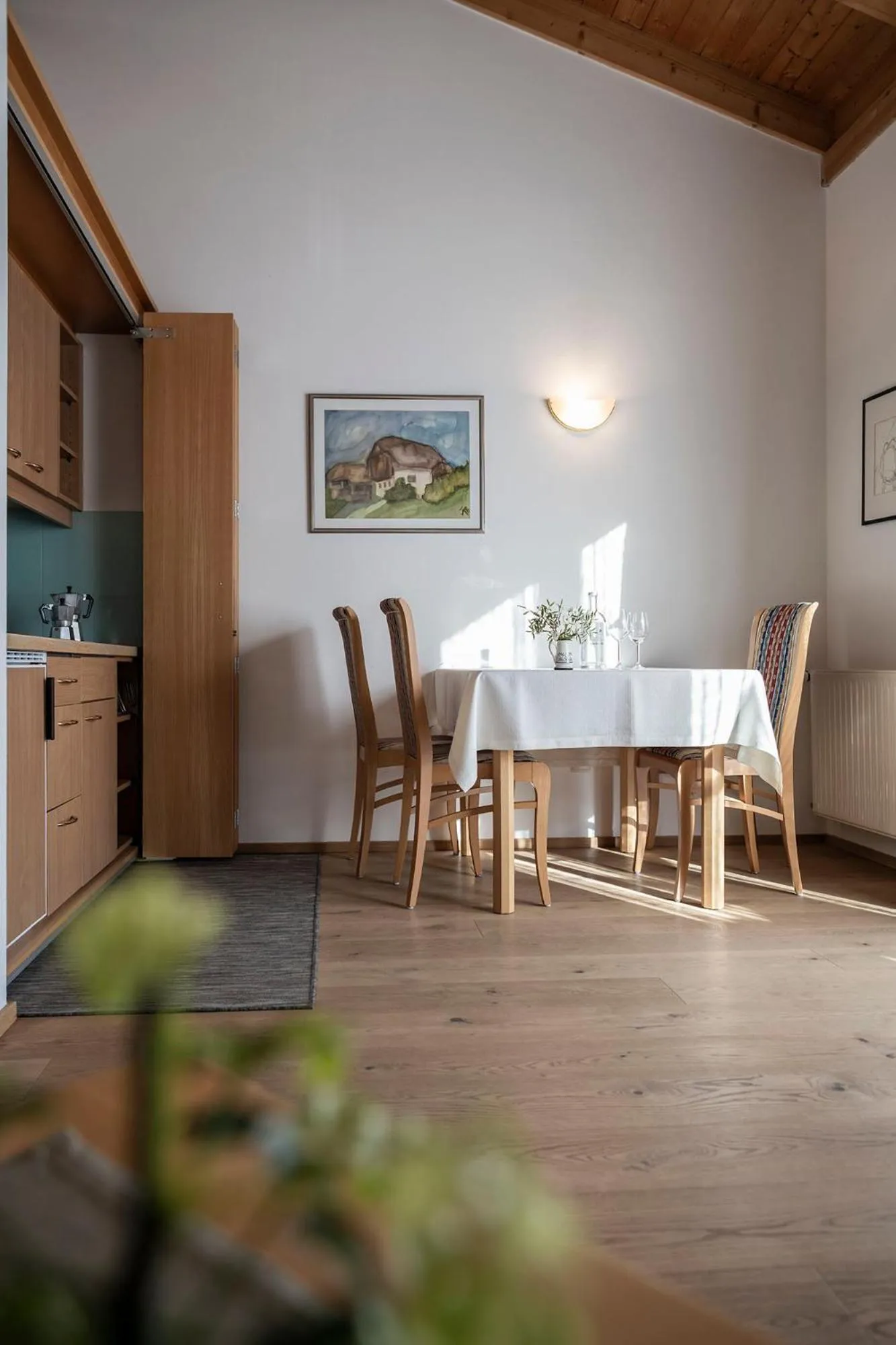 Kitchen or kitchenette in Residence Königswarte Strata Sexten