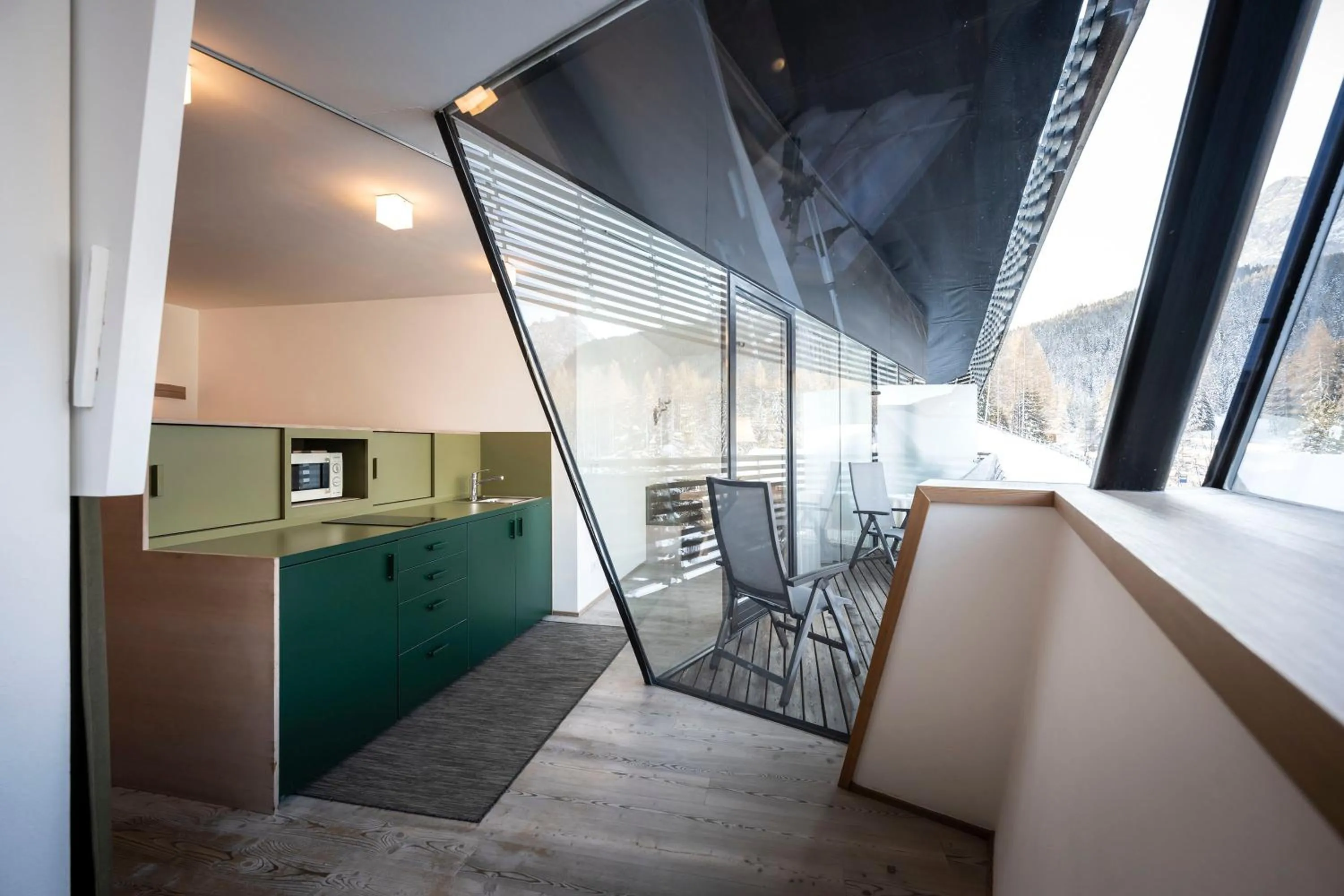 Kitchen or kitchenette in Residence Königswarte Strata Sexten