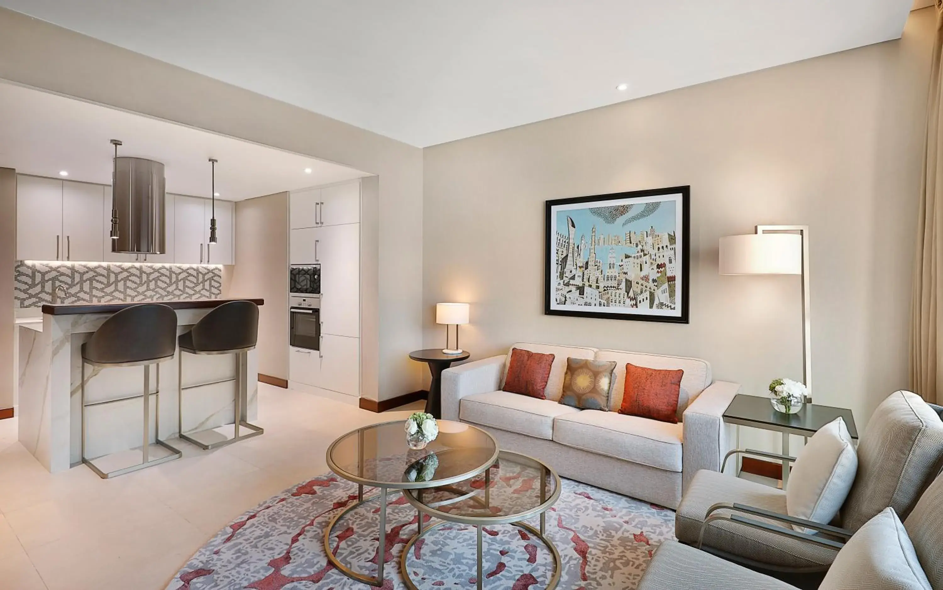 One-Bedroom Apartment with Bay View in The Townhouses The Pearl One-Bedroom Apartment with Bay View in The Townhouses The Pearl