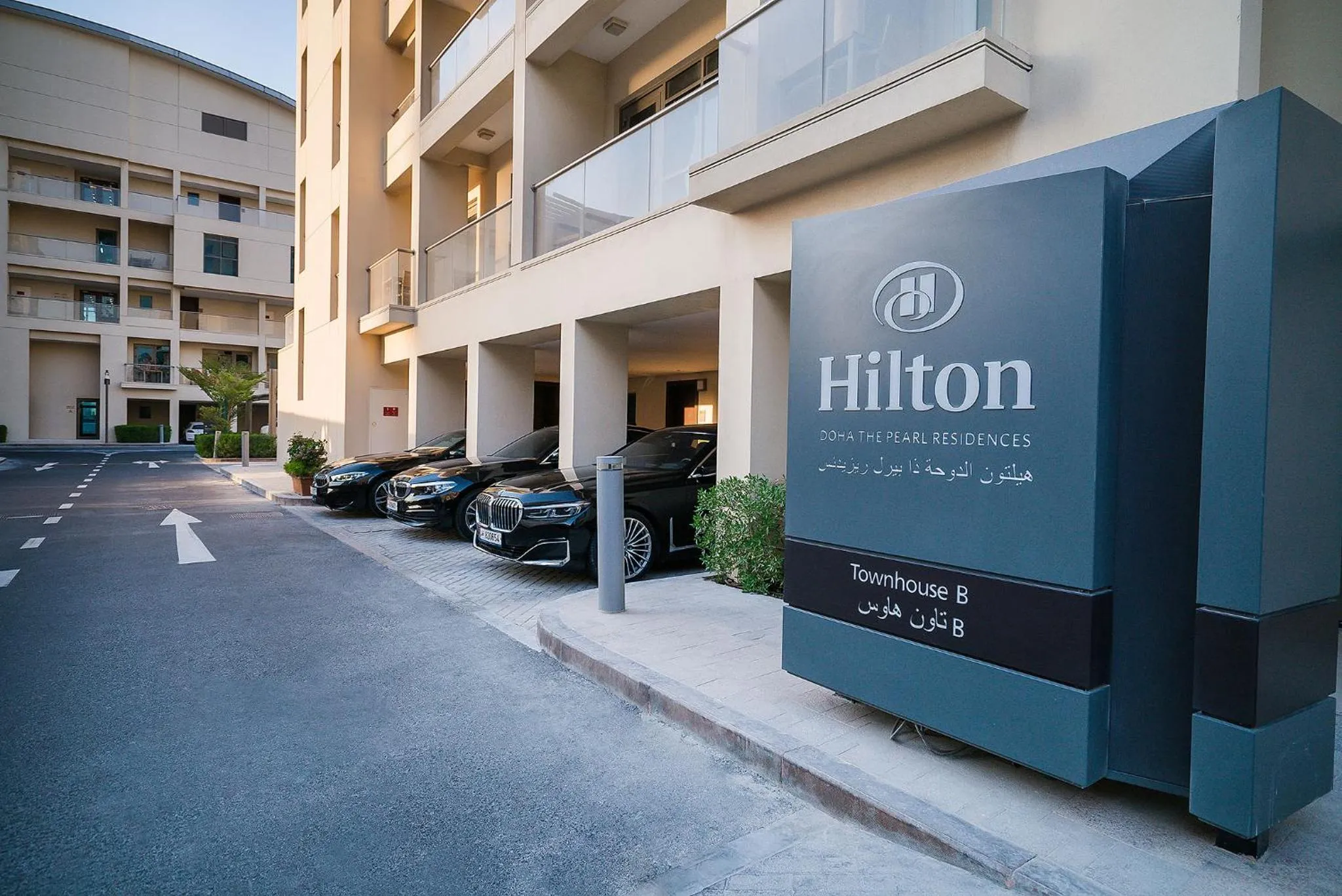 Facade/entrance in The Townhouses The Pearl