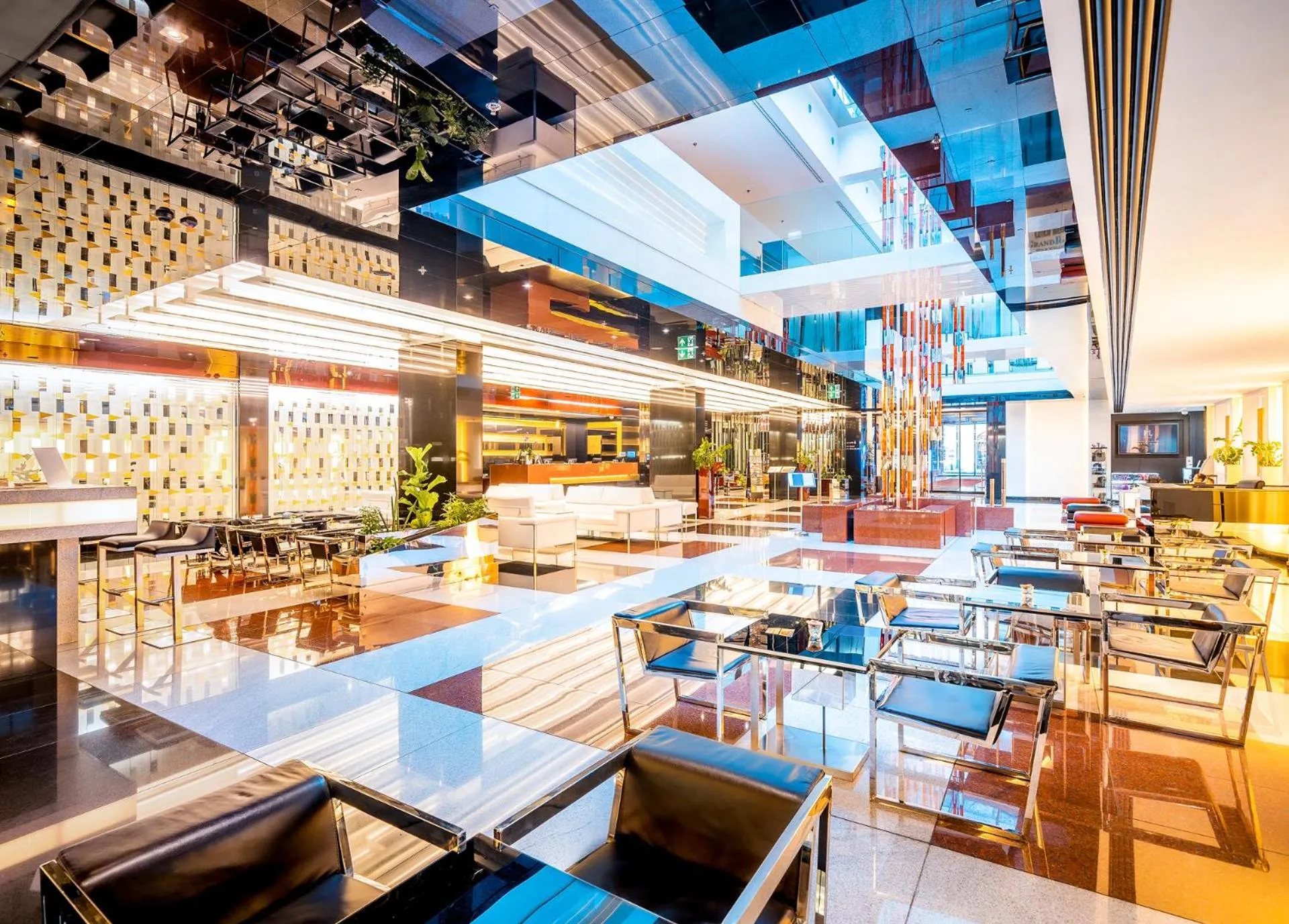 Lobby or reception in Grandior Hotel Prague