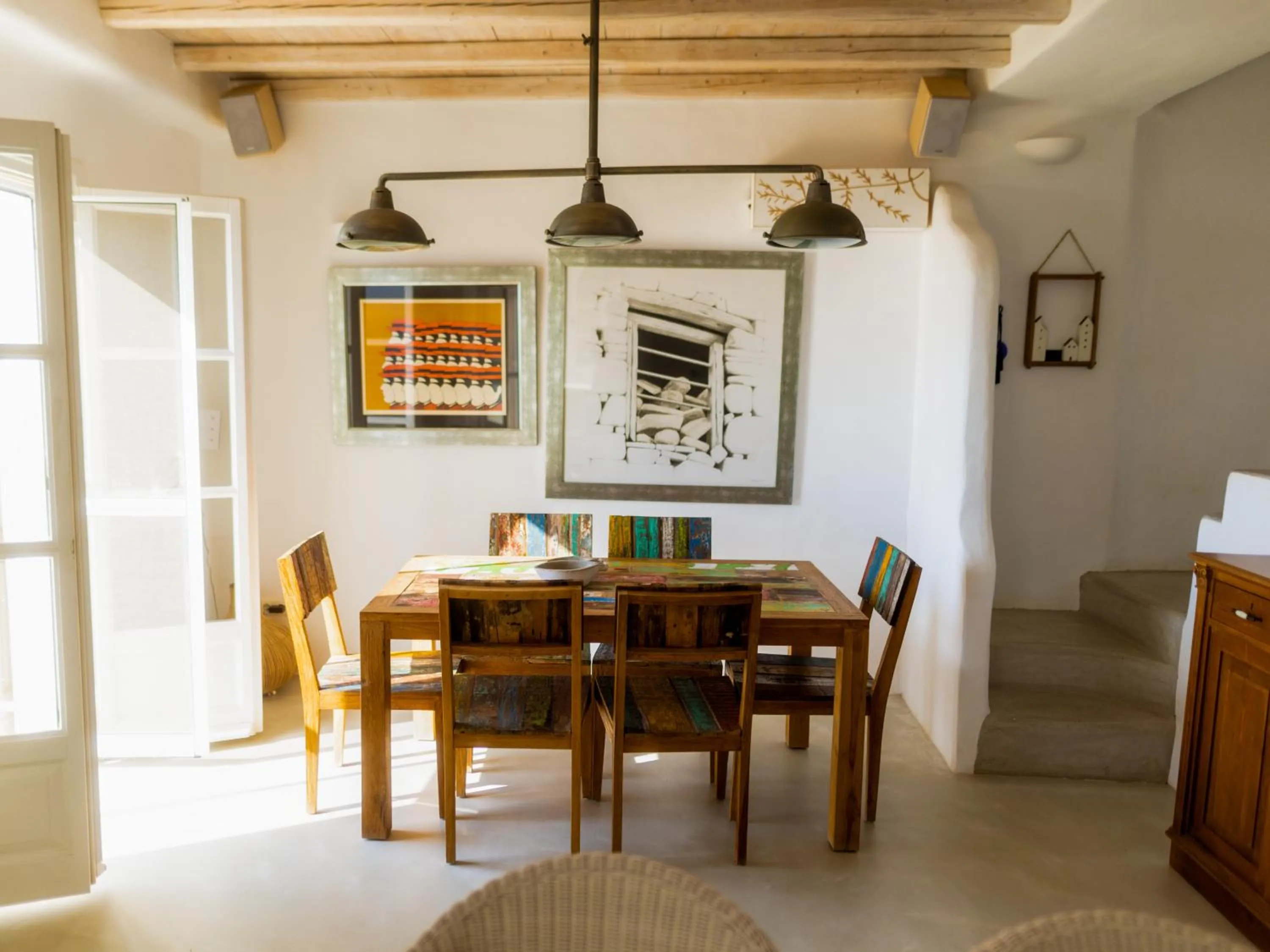 Dining area in White Rock Suites & Villas