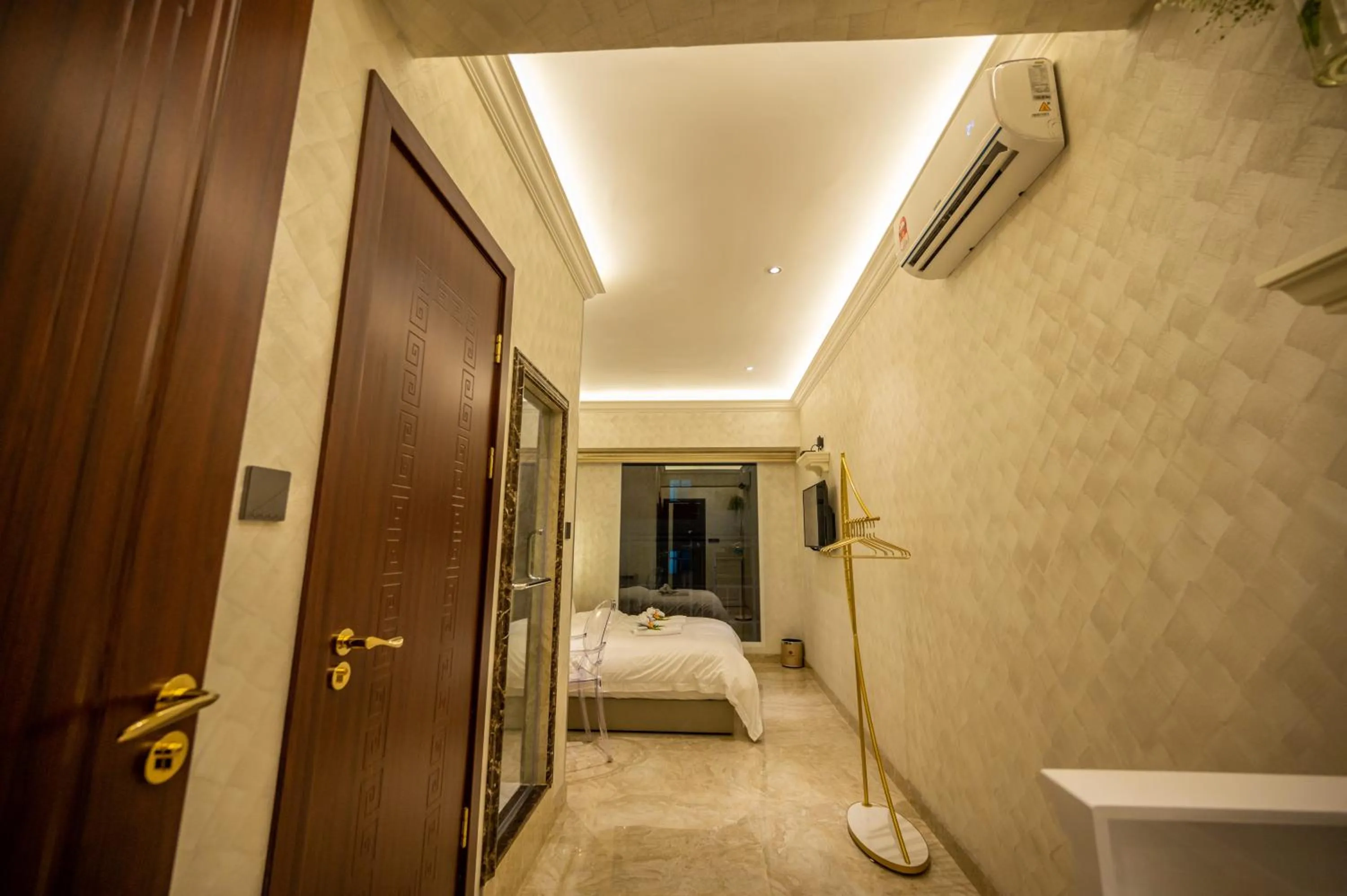 Living room, Bed in ACJ Residence @ Beside Cititel Hotel