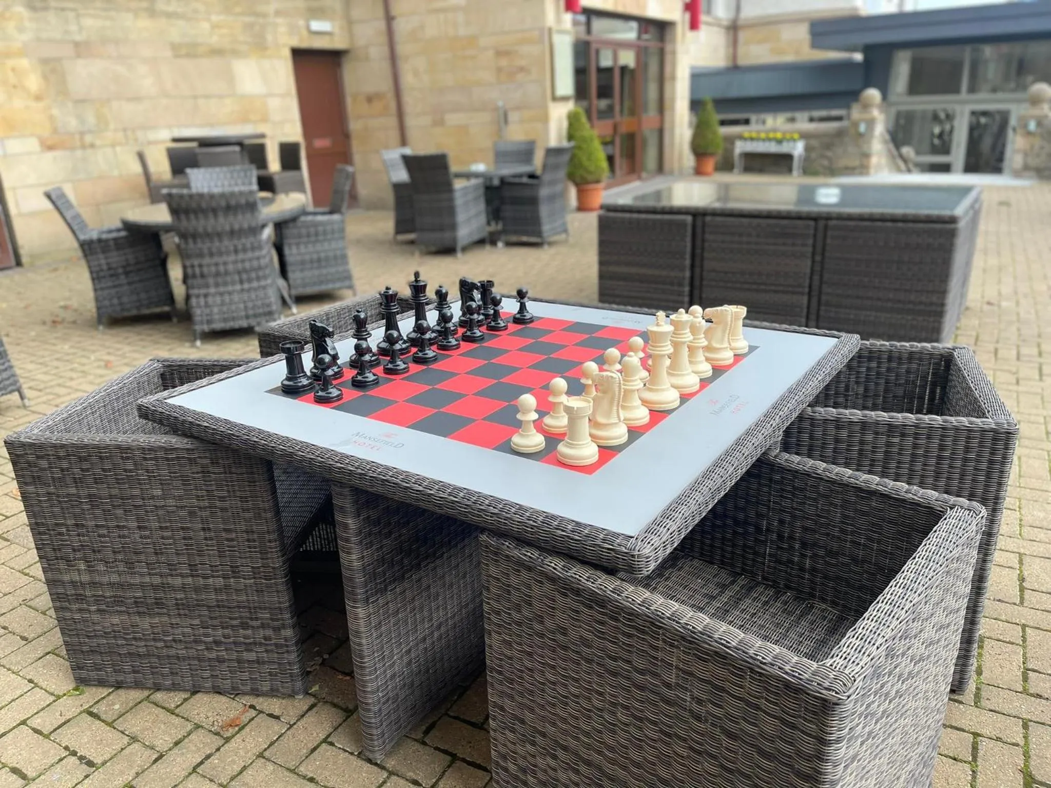 Balcony/Terrace in The Mansefield Hotel