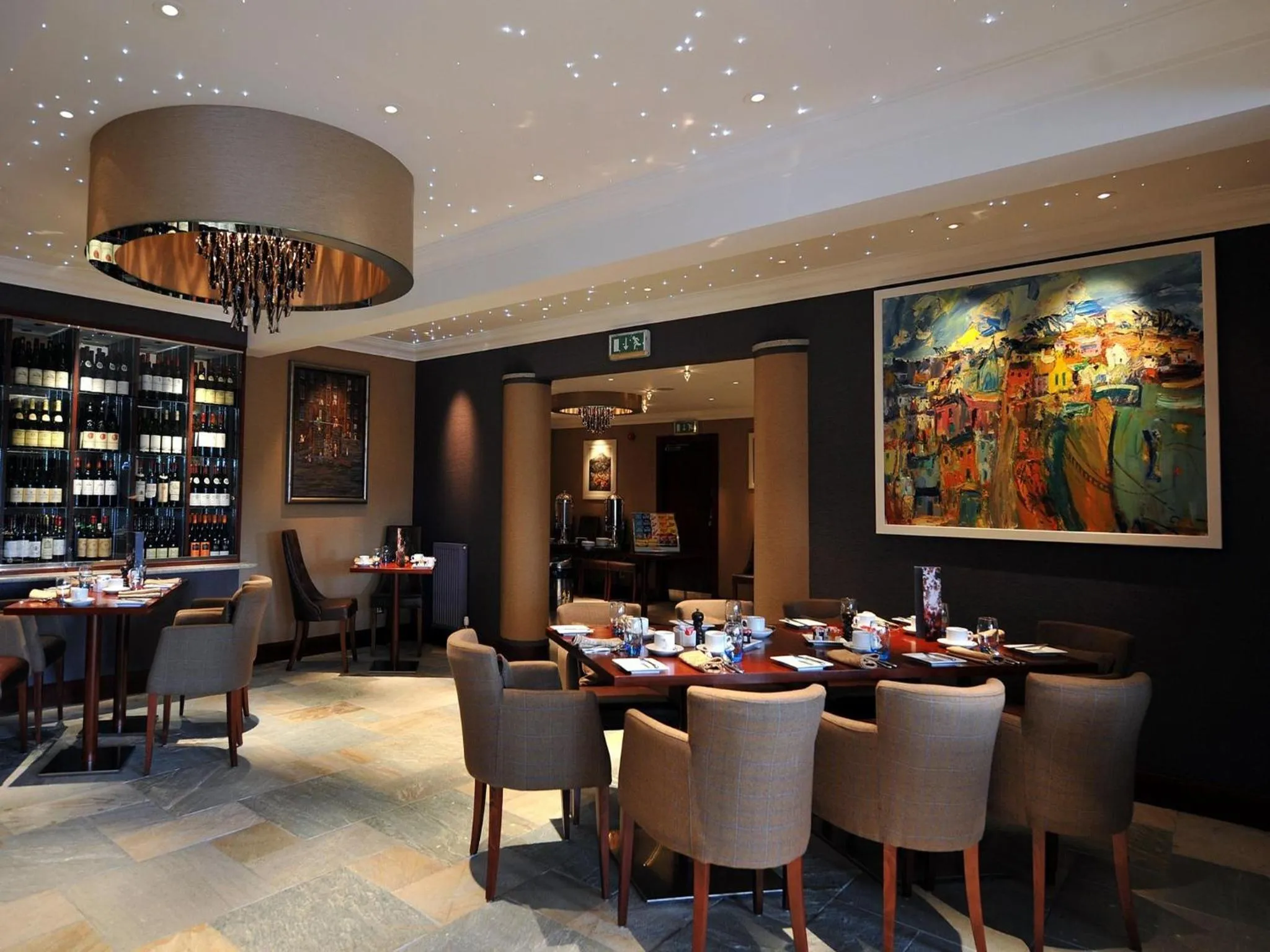 Dining area in The Mansefield Hotel