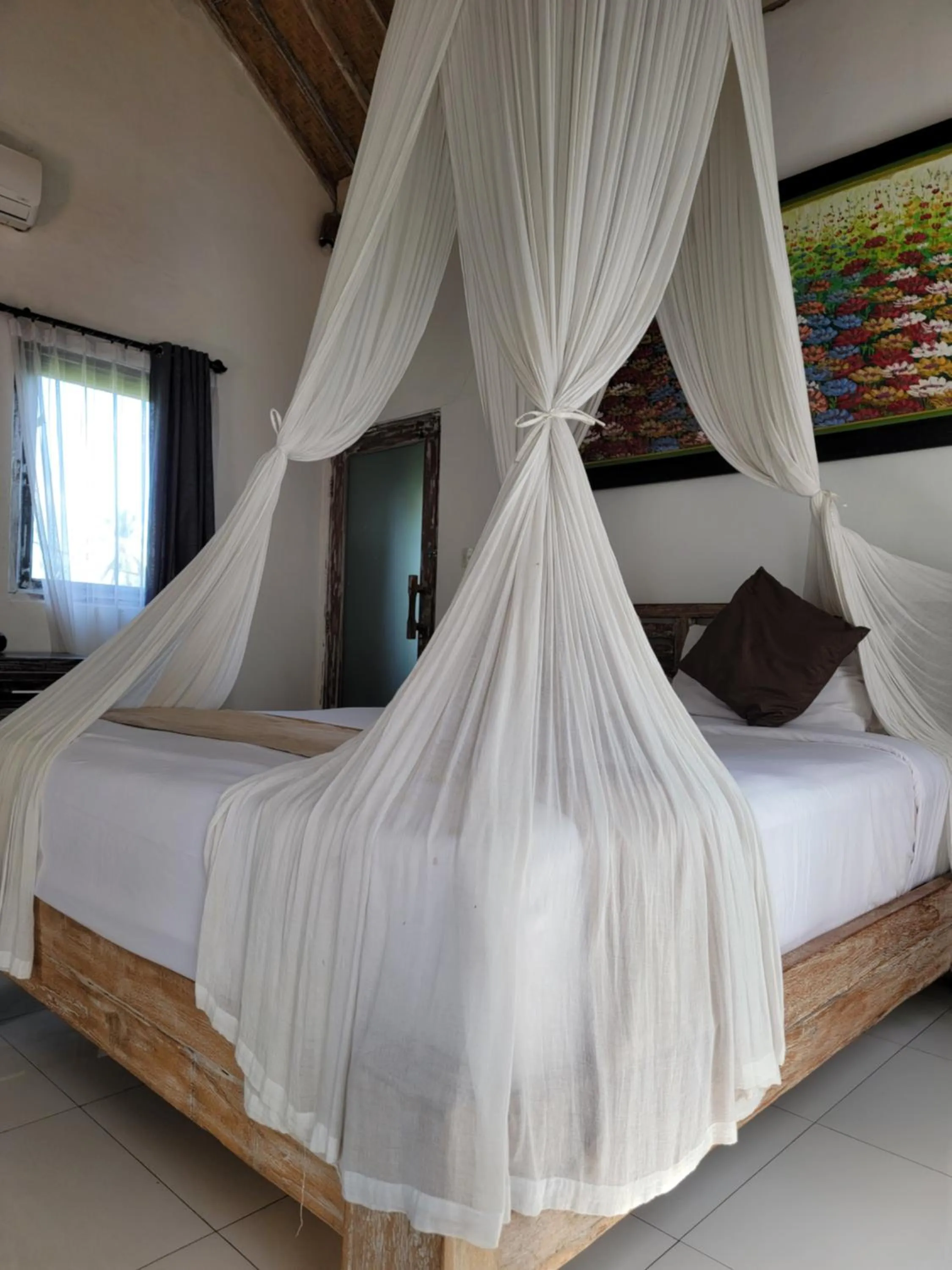 Bed in Ananda JJ Ubud Resort & Spa