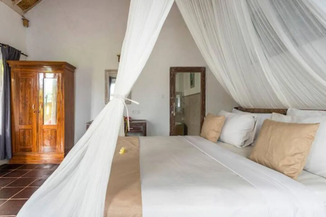 Bed in Ananda JJ Ubud Resort & Spa