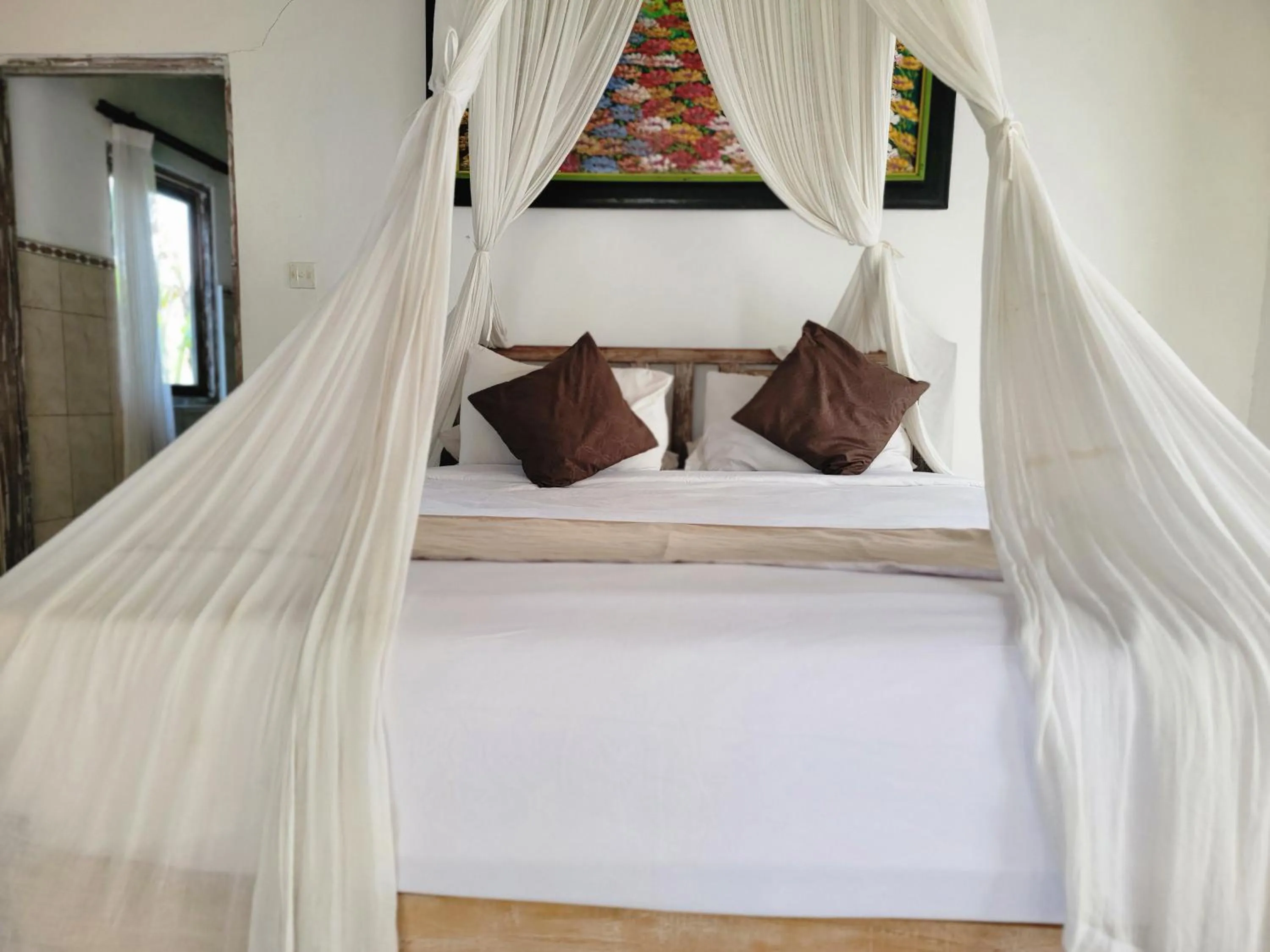 Bed in Ananda JJ Ubud Resort & Spa