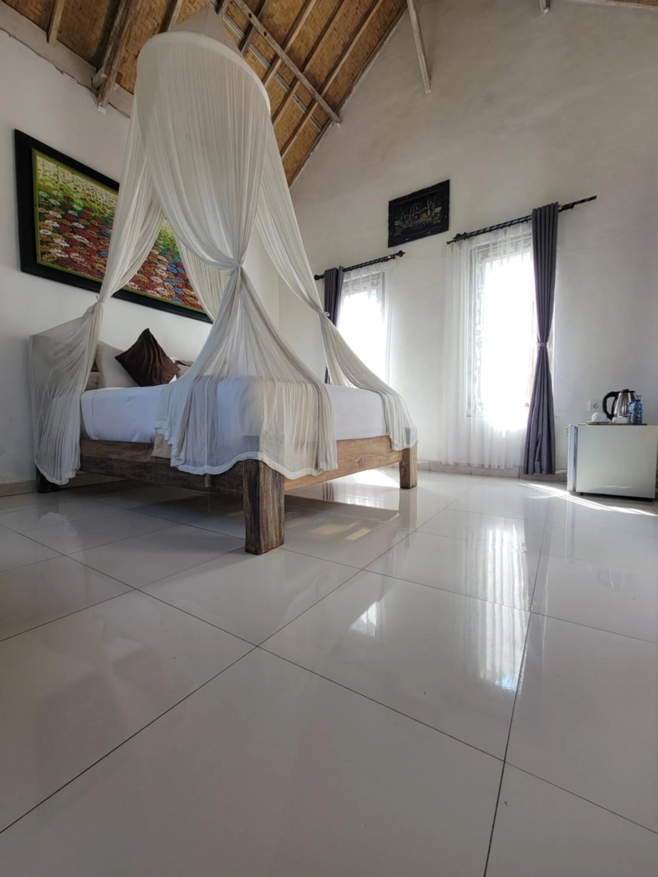 Bed in Ananda JJ Ubud Resort & Spa