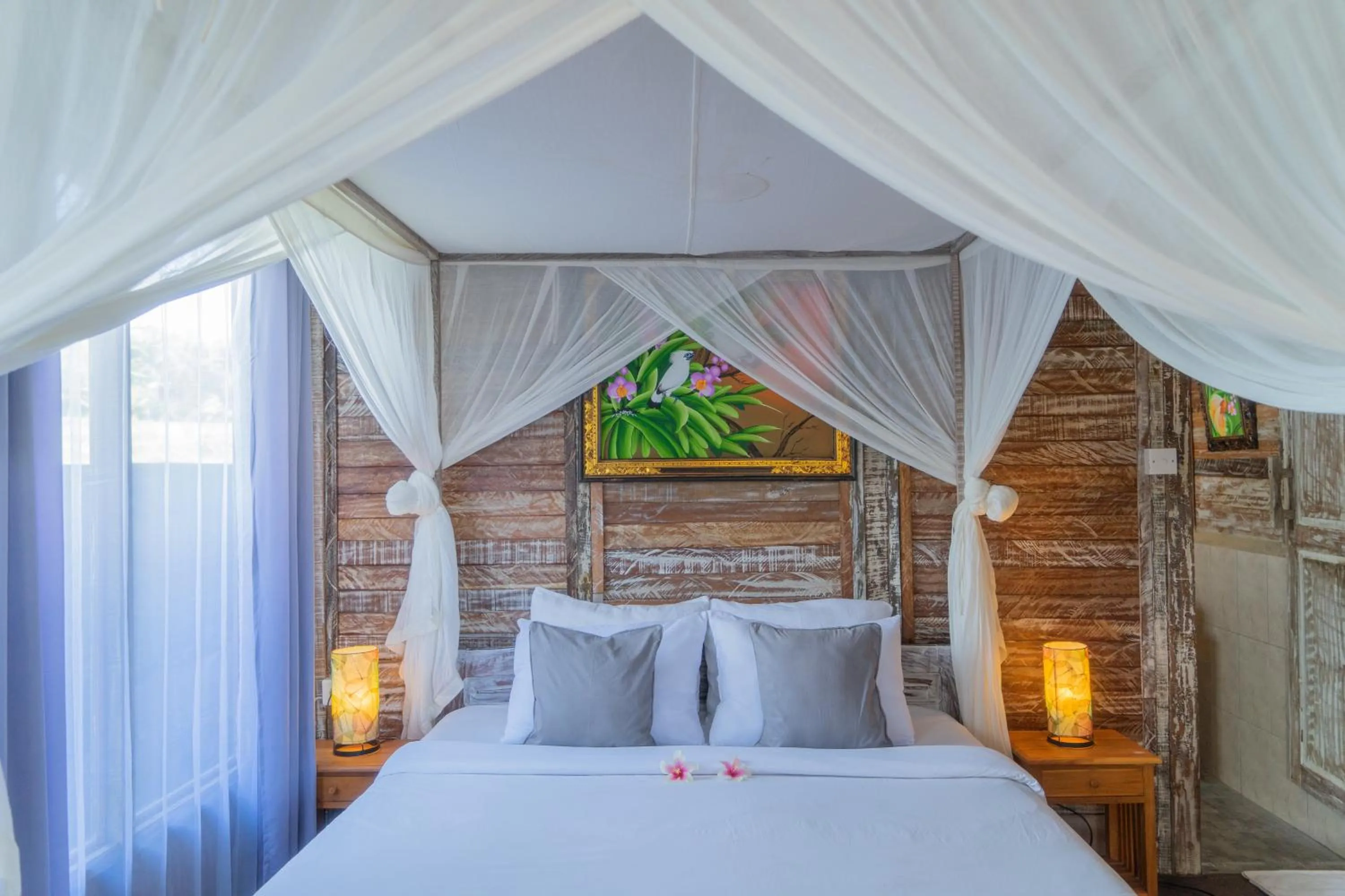 Bed in Ananda JJ Ubud Resort & Spa