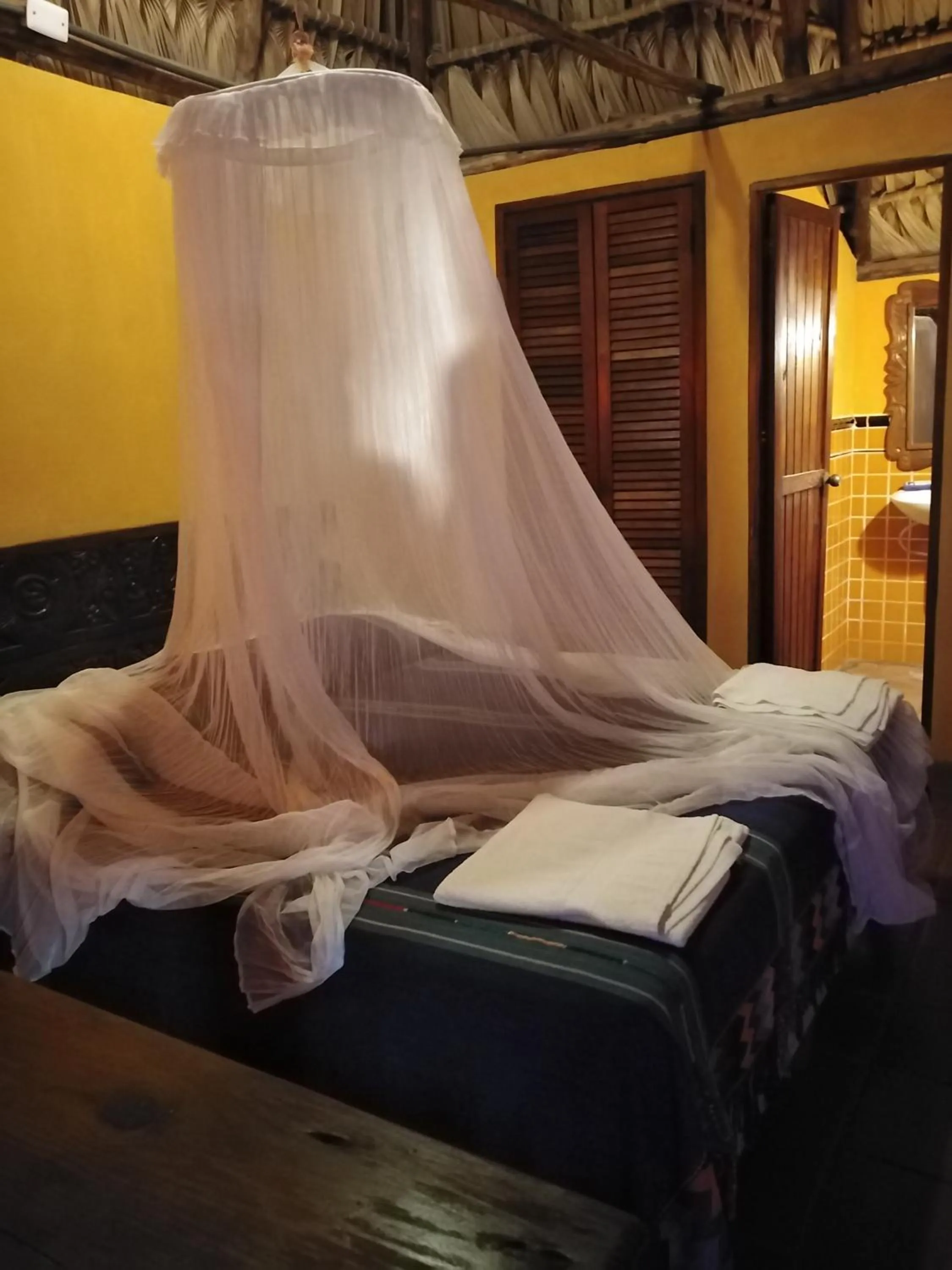 Bed in Hotel Pez de Oro