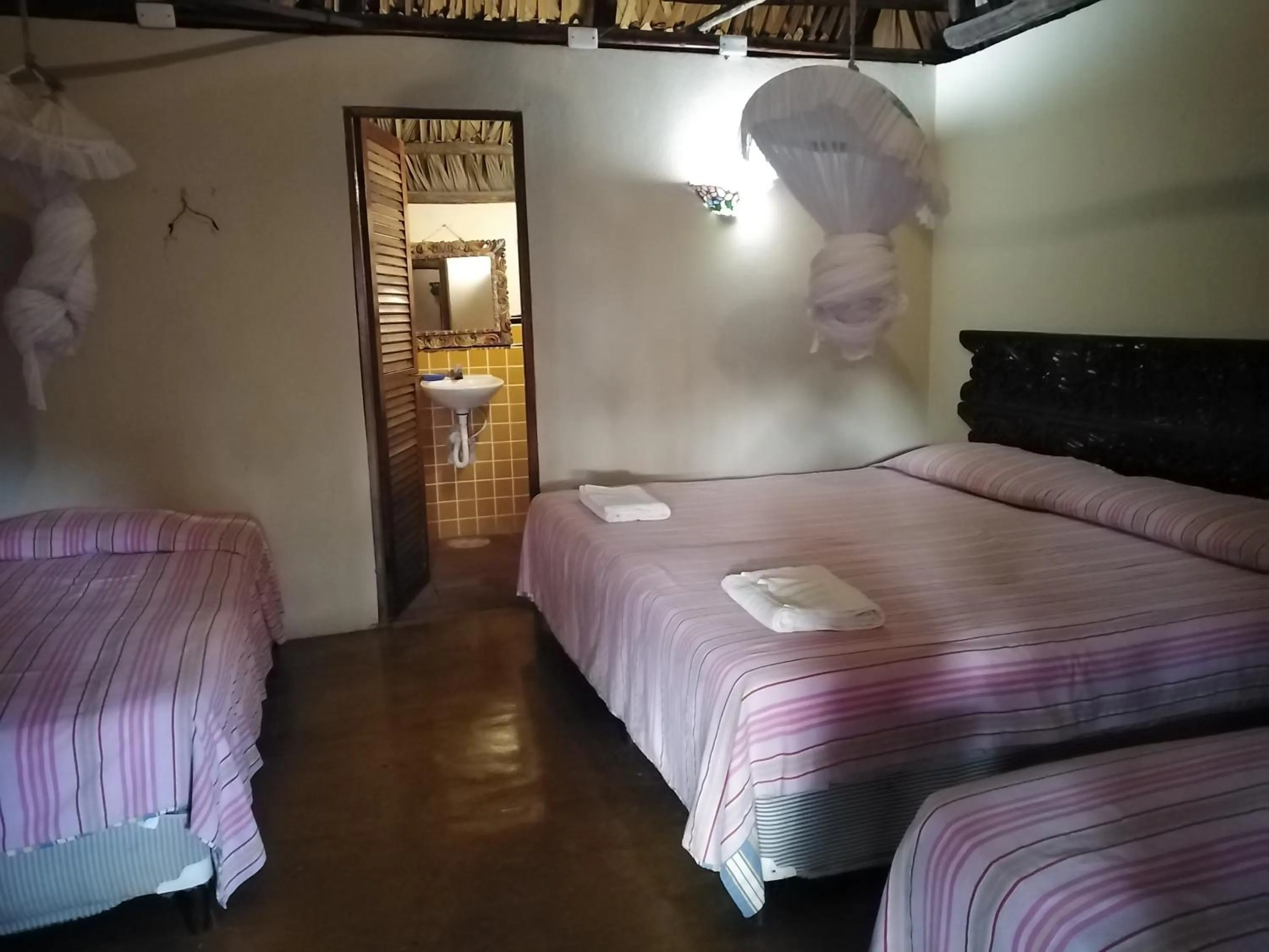 Bed in Hotel Pez de Oro