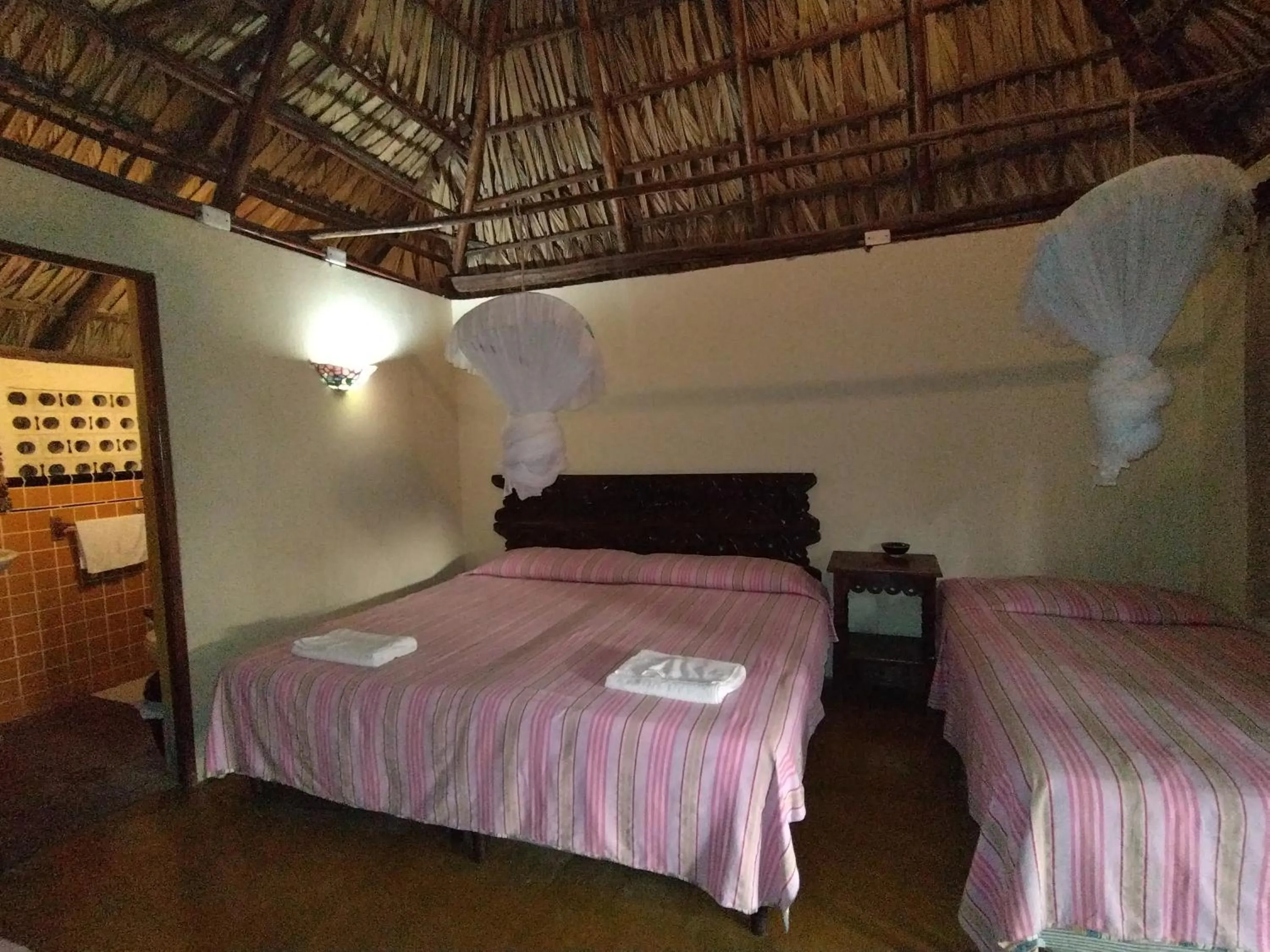 Bed in Hotel Pez de Oro