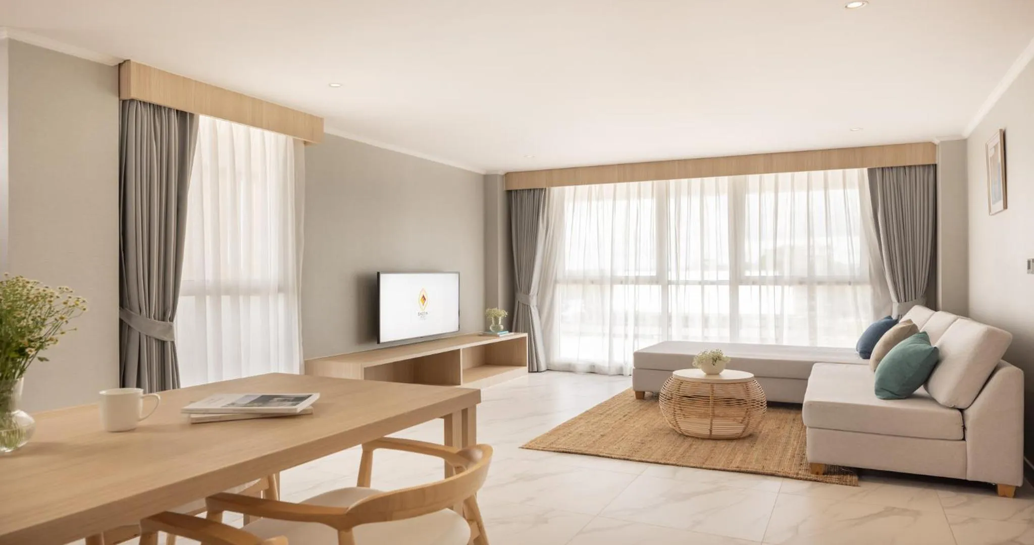 Living room in Eastin Resort Rayong