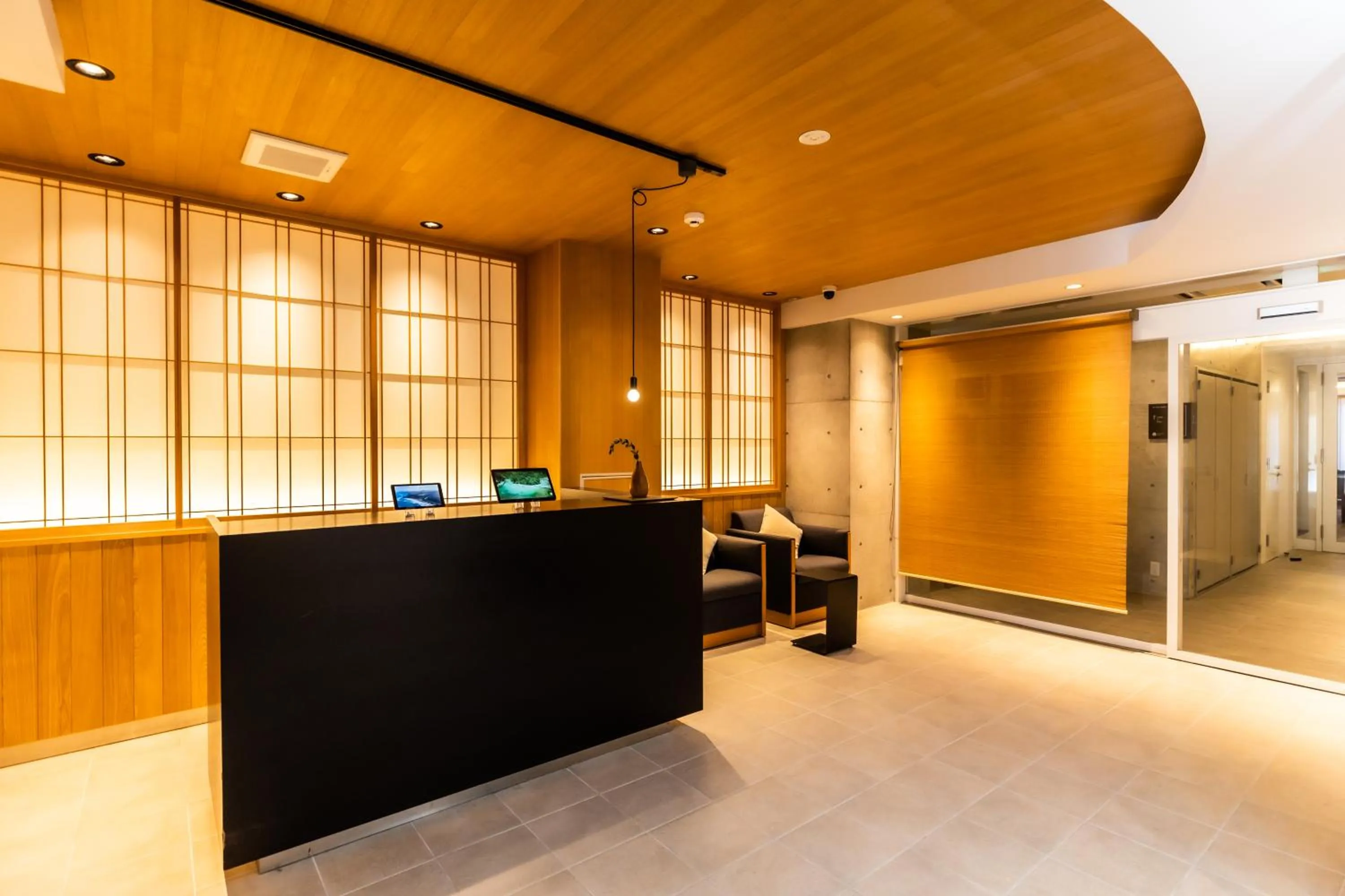 Lobby or reception in Minn Shin-Osaka