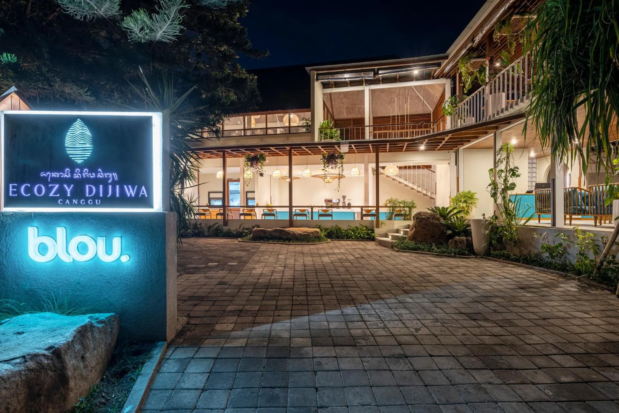 Parking in Ecozy Dijiwa Canggu