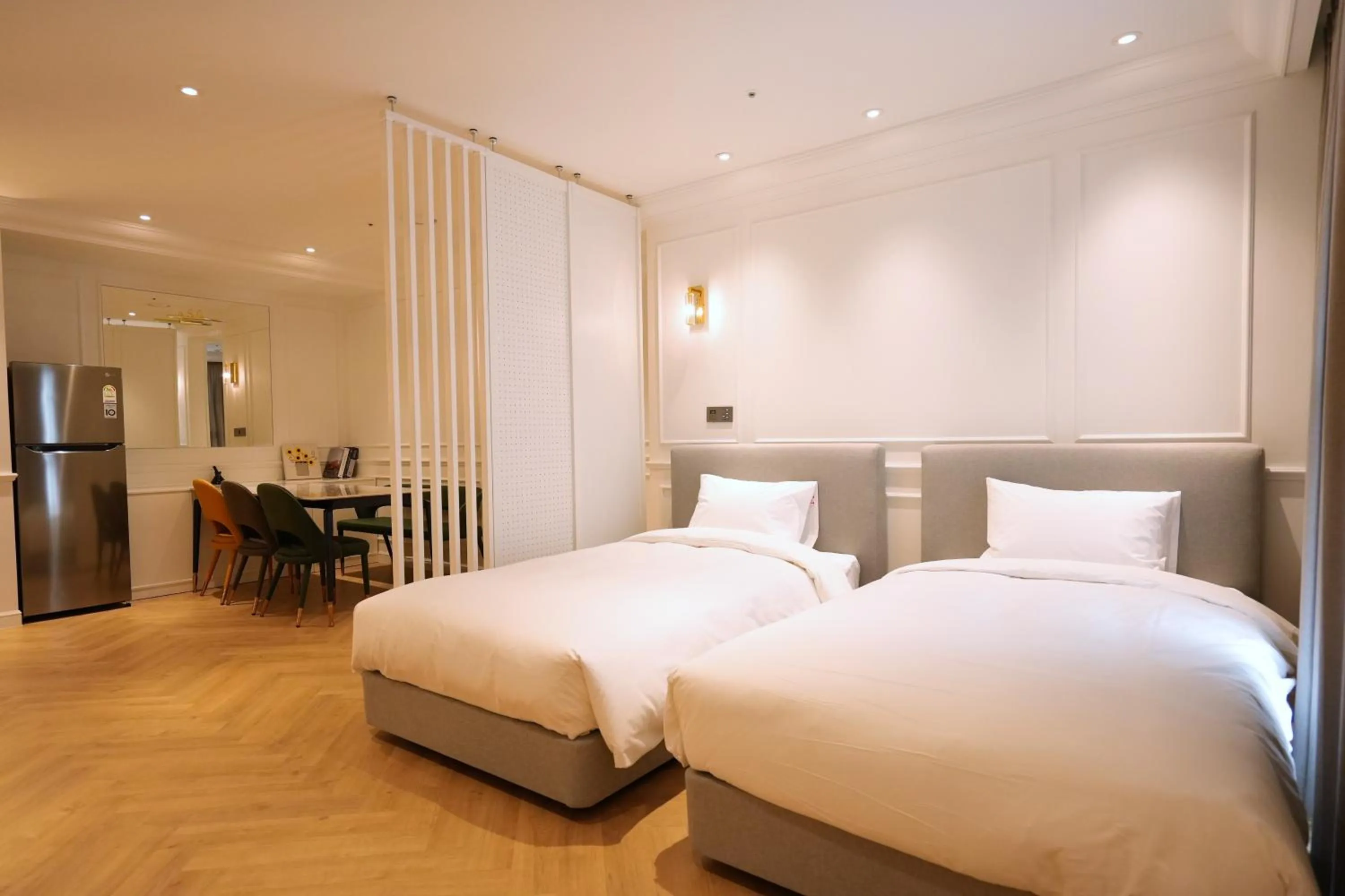 Bed in Busan City Hotel