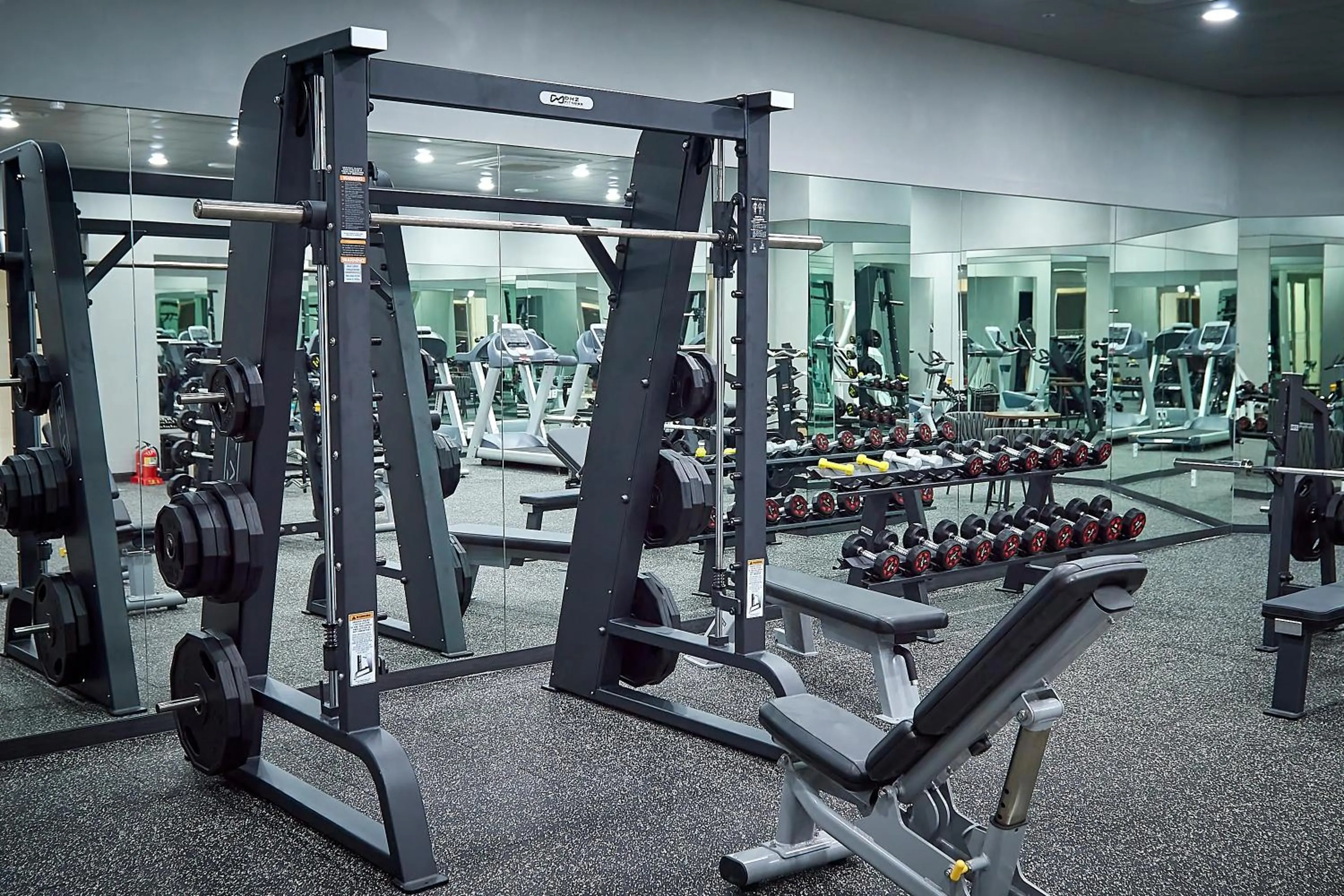 Fitness centre/facilities in Busan City Hotel