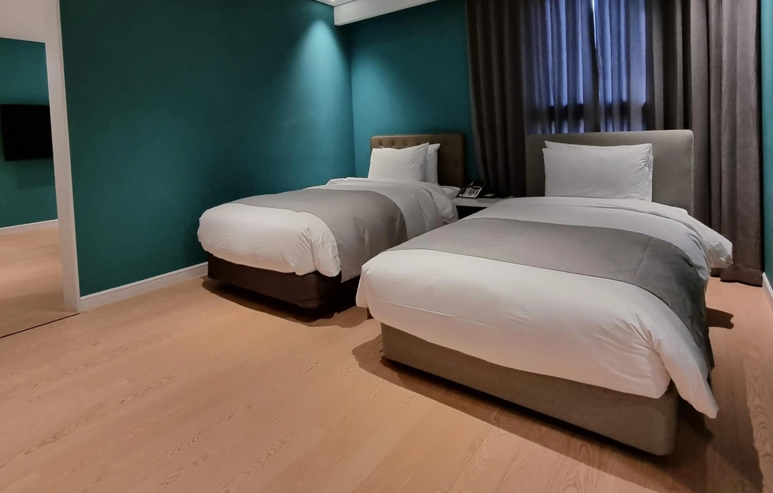 Bed in Busan City Hotel