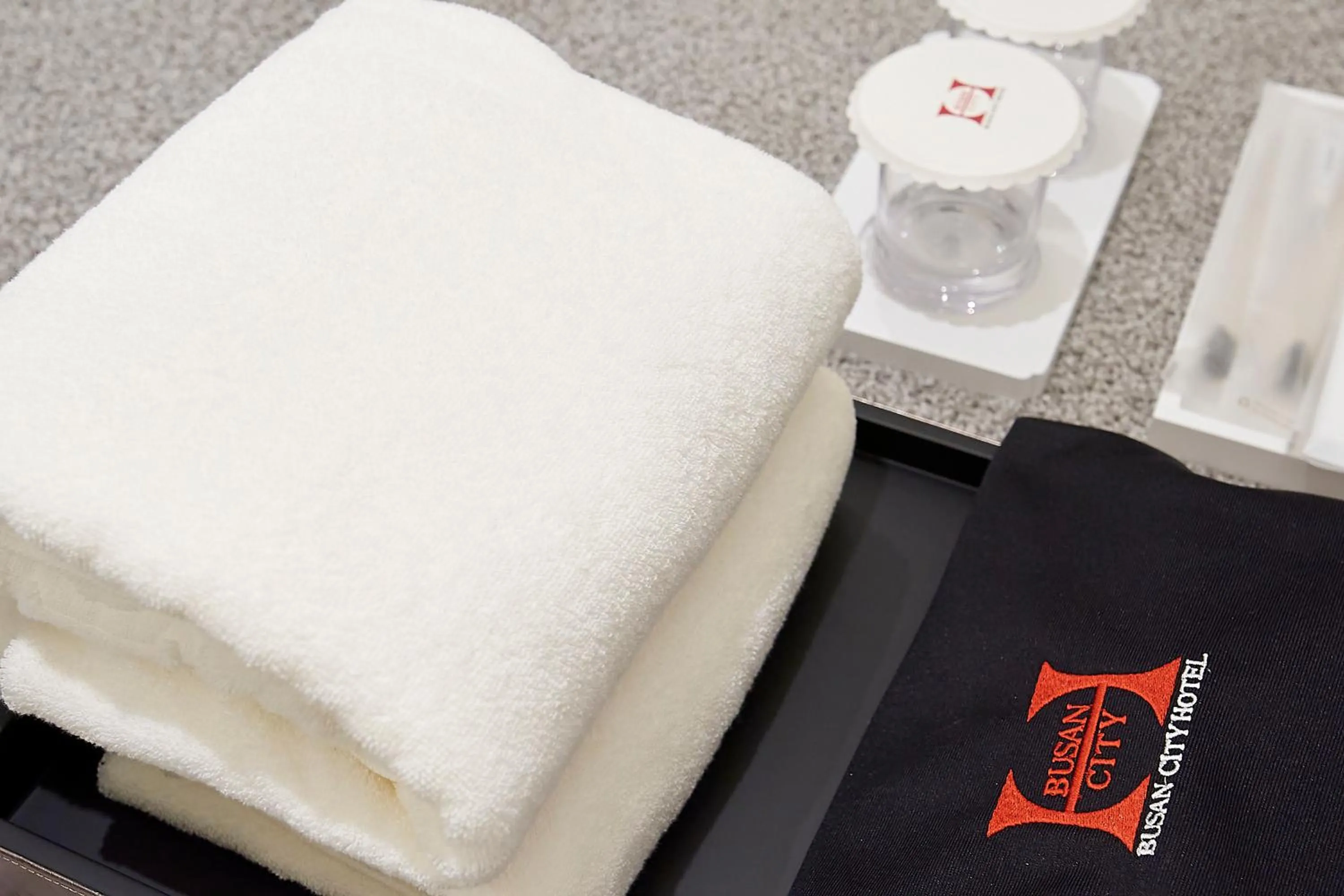 towels in Busan City Hotel