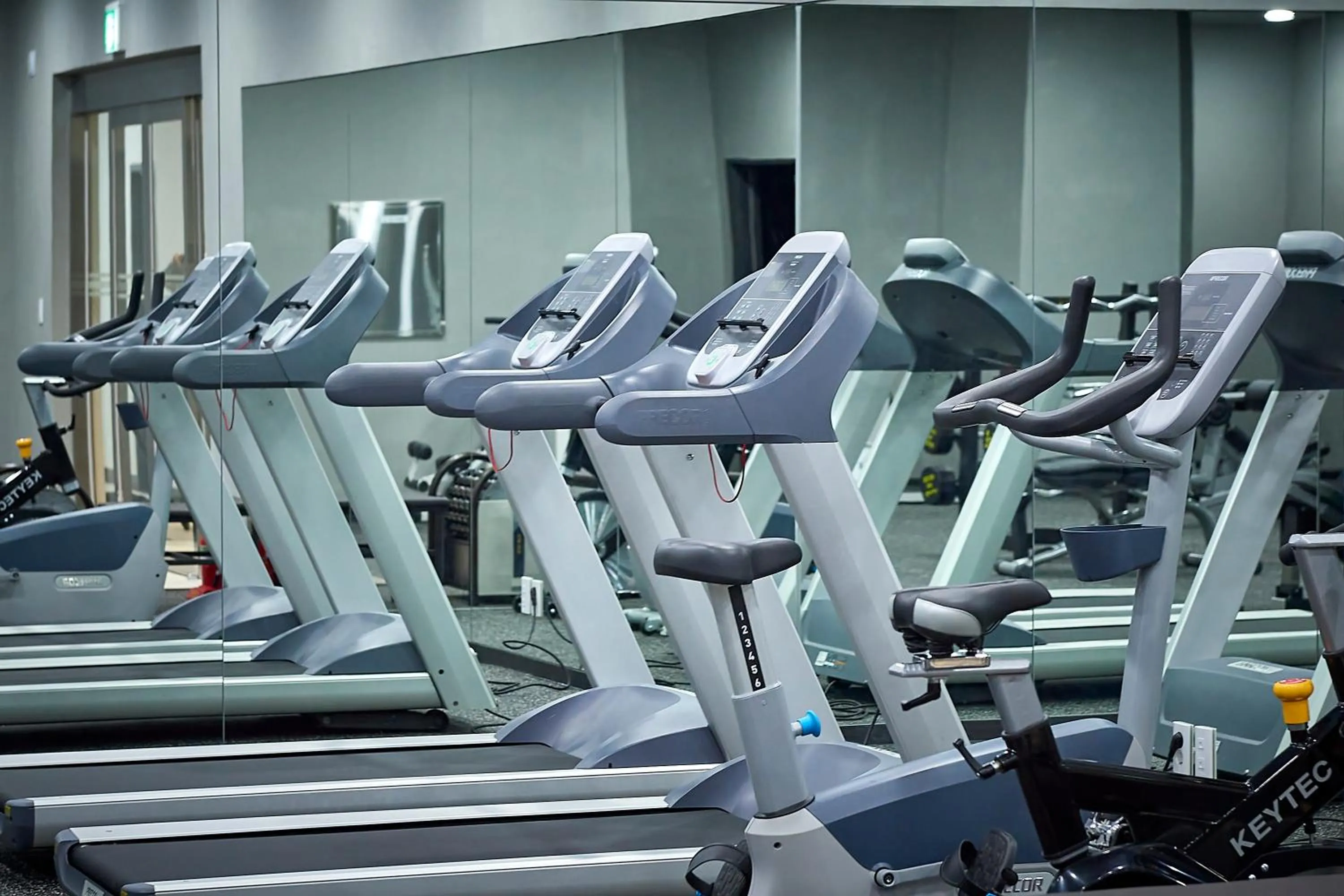 Fitness centre/facilities in Busan City Hotel
