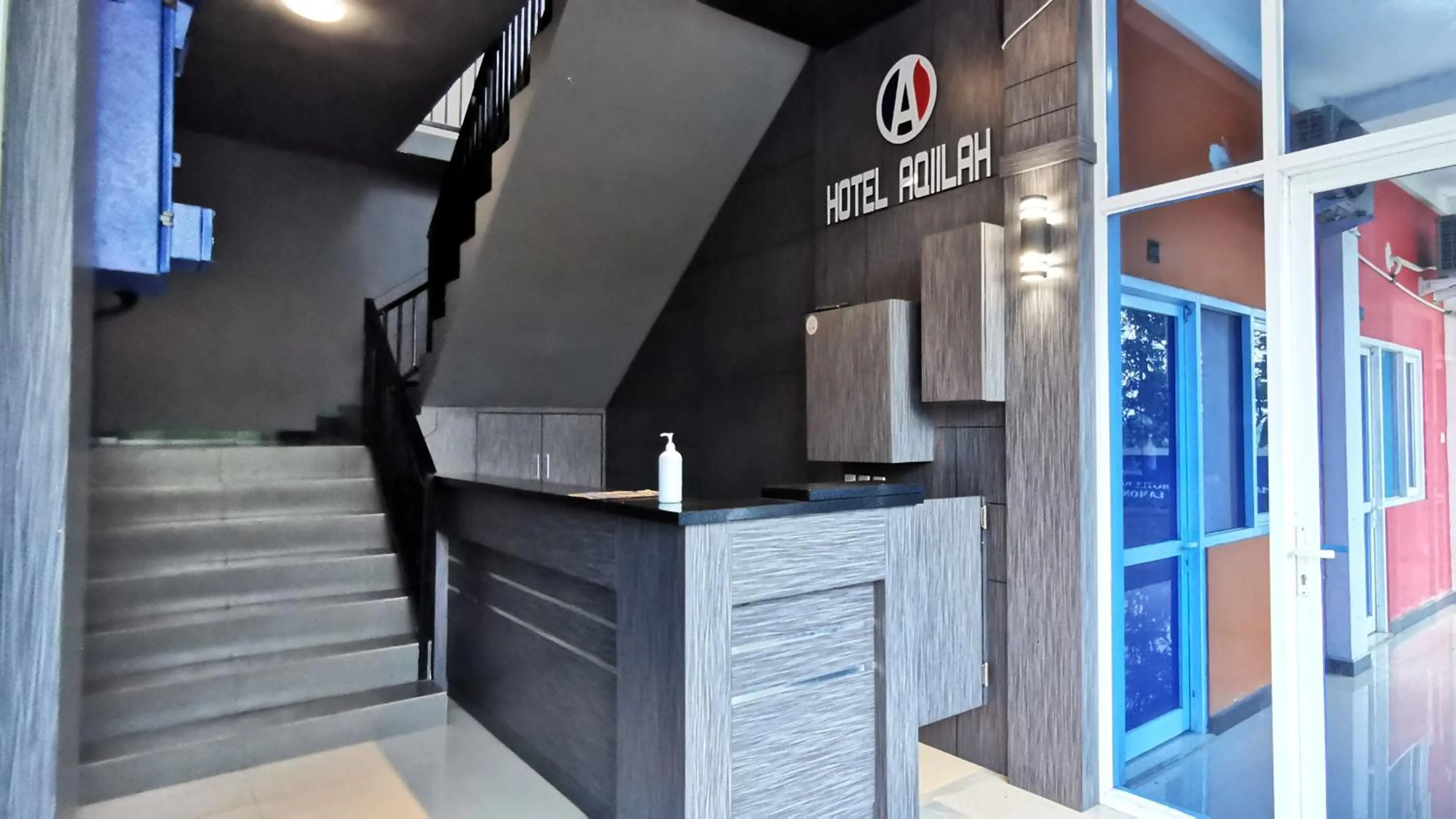Lobby or reception in Hotel Aqiilah Syariah
