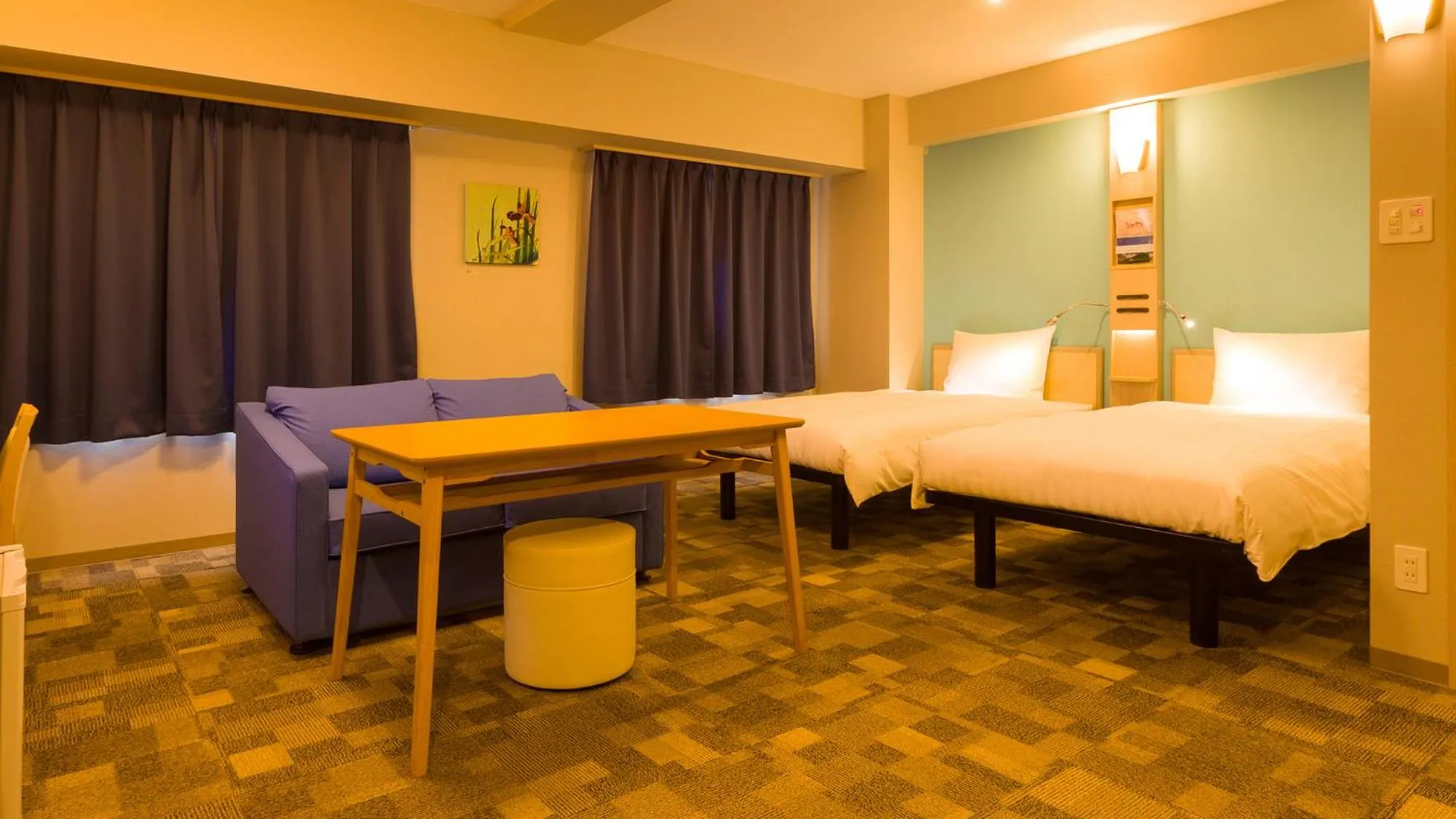 Bedroom, Bed in Toyoko Inn Fujisan Otsuki-eki