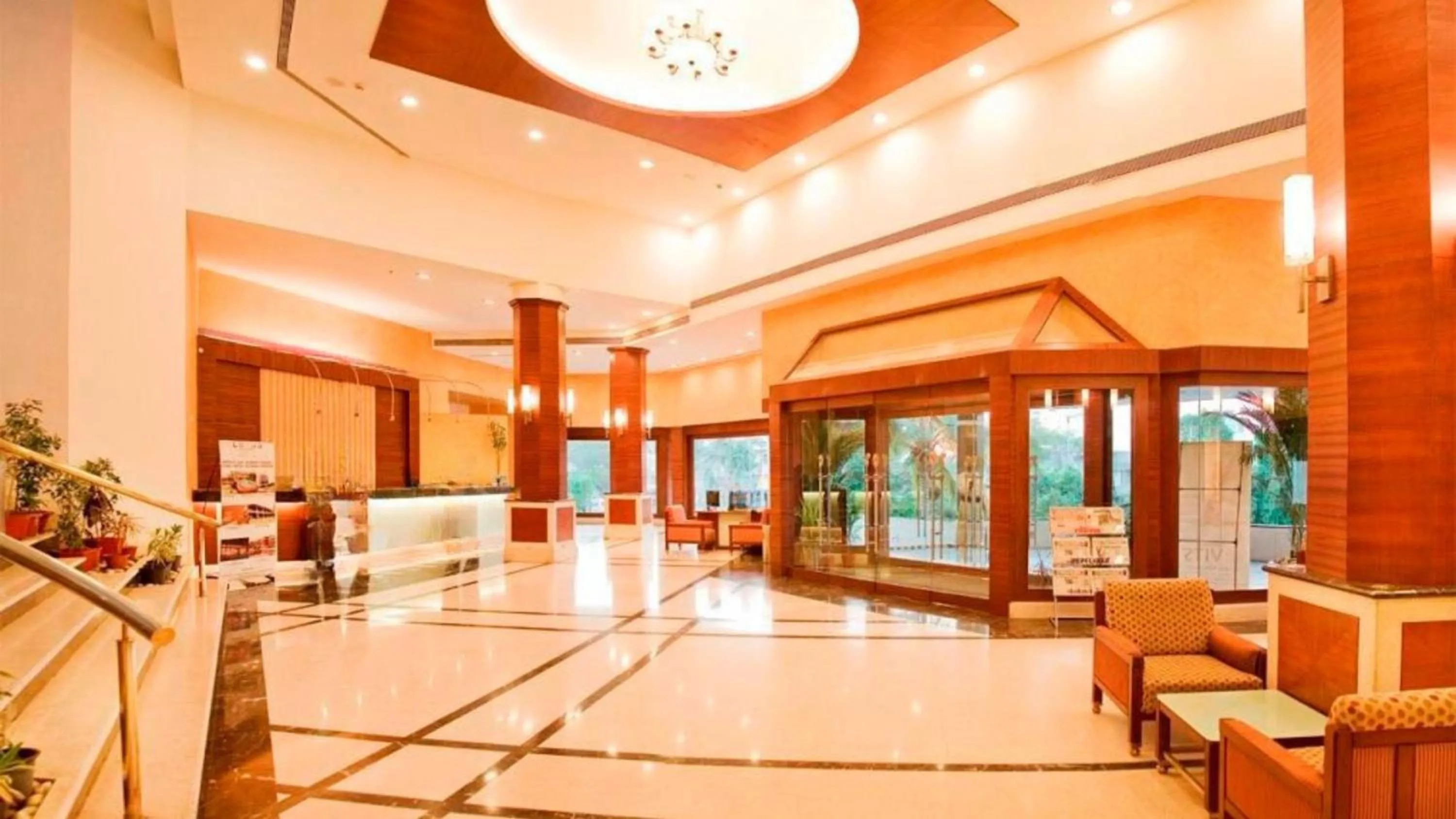 Facade/entrance in VITS Aurangabad